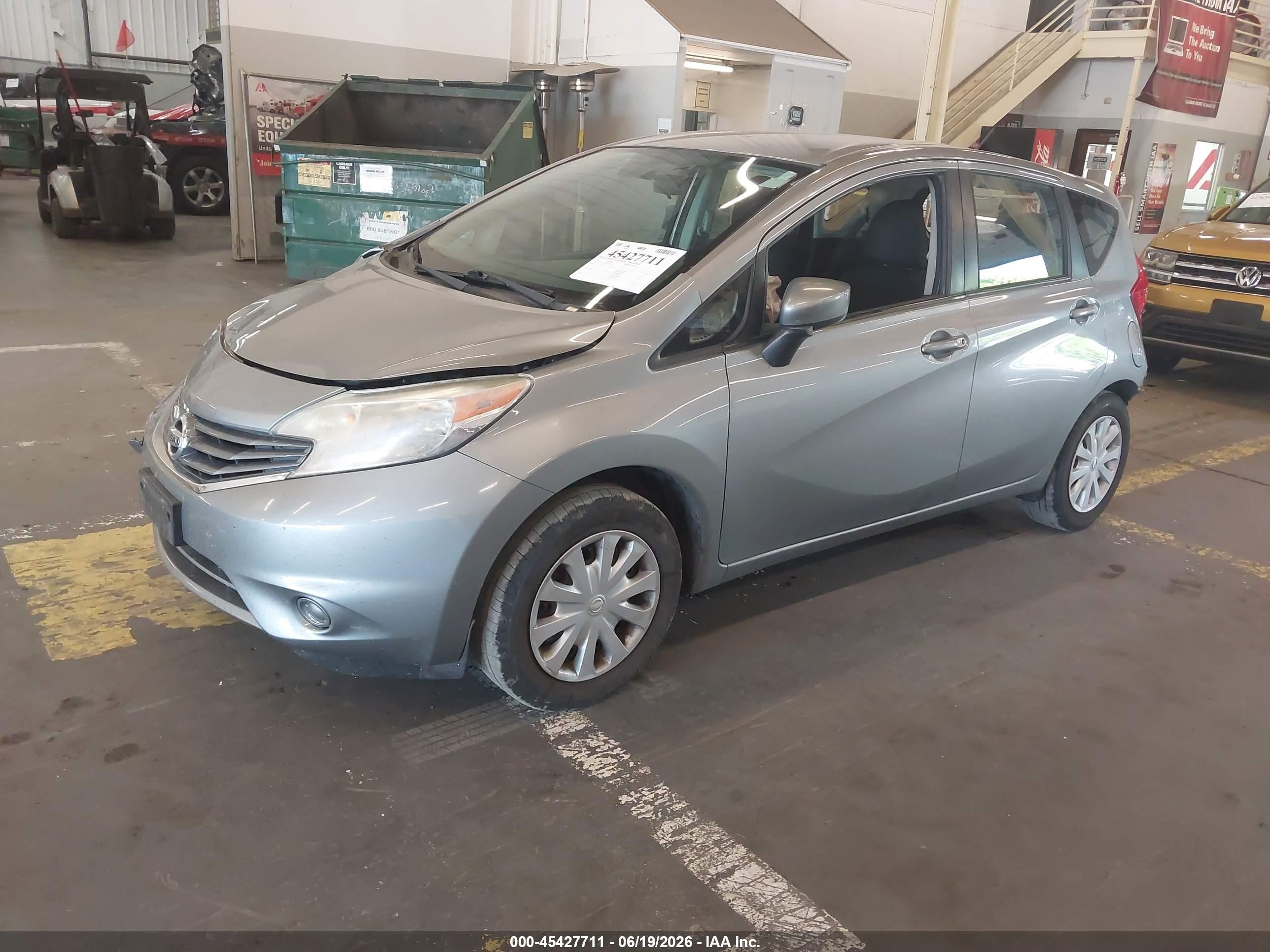 2015 Nissan Versa Note S (sr) Gray vin: 3N1CE2CP5FL388702