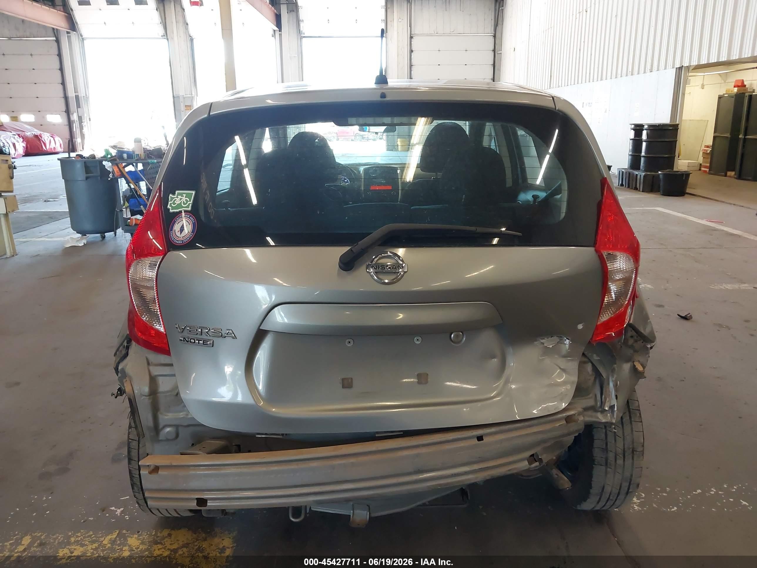 2015 Nissan Versa Note S (sr) Gray vin: 3N1CE2CP5FL388702