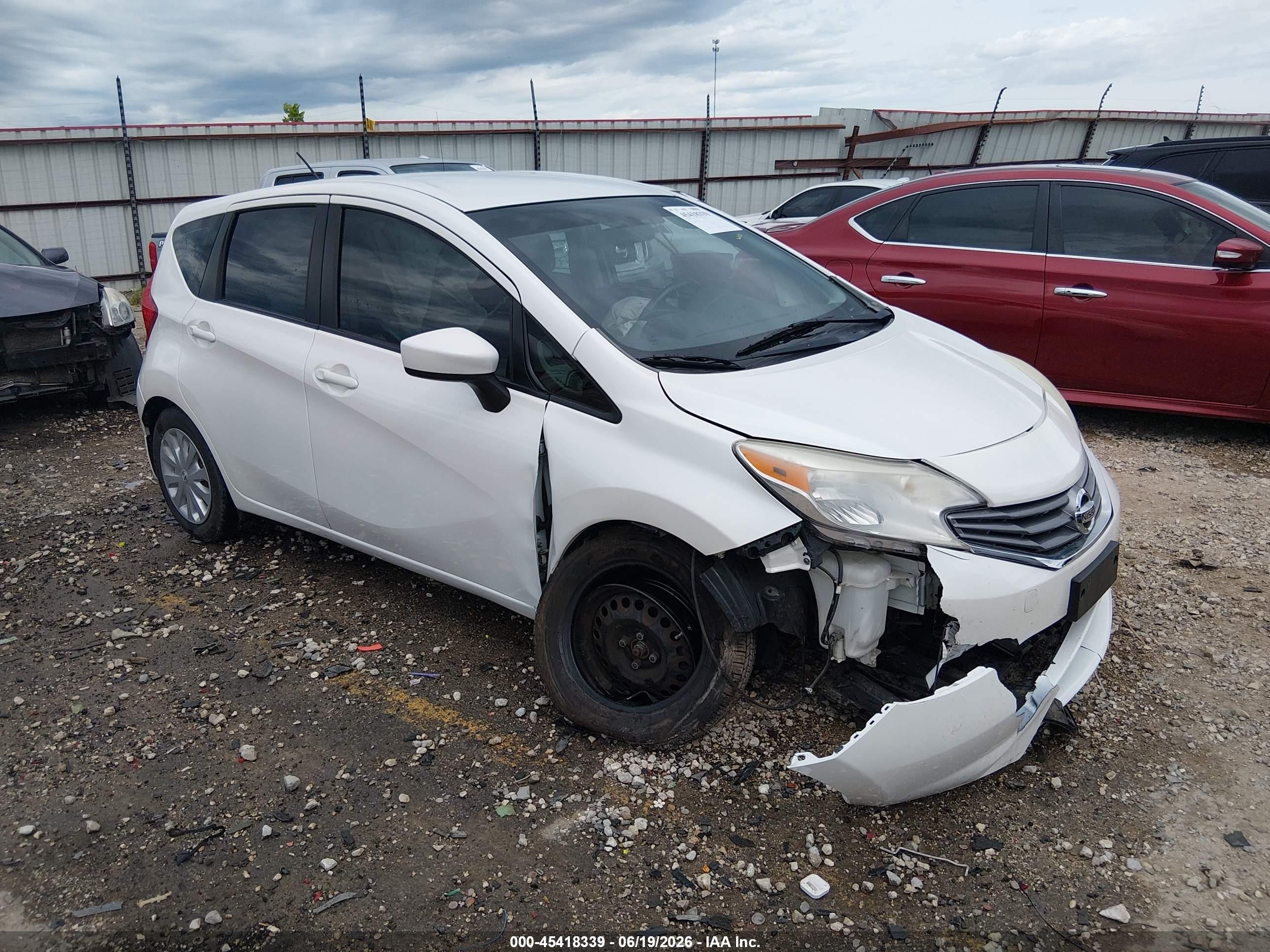 2015 Nissan Versa Note Sv White vin: 3N1CE2CP5FL388988