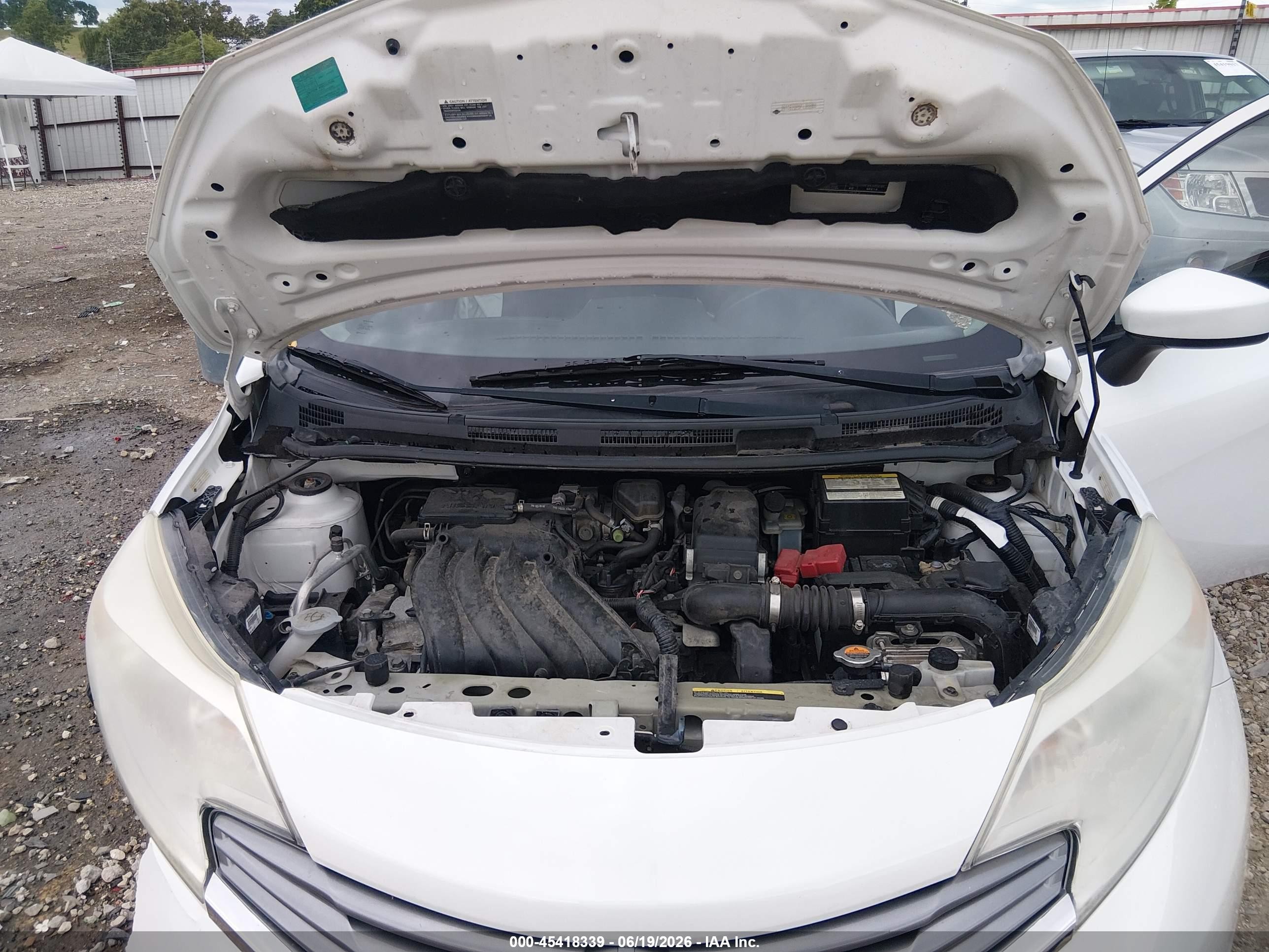 2015 Nissan Versa Note Sv White vin: 3N1CE2CP5FL388988