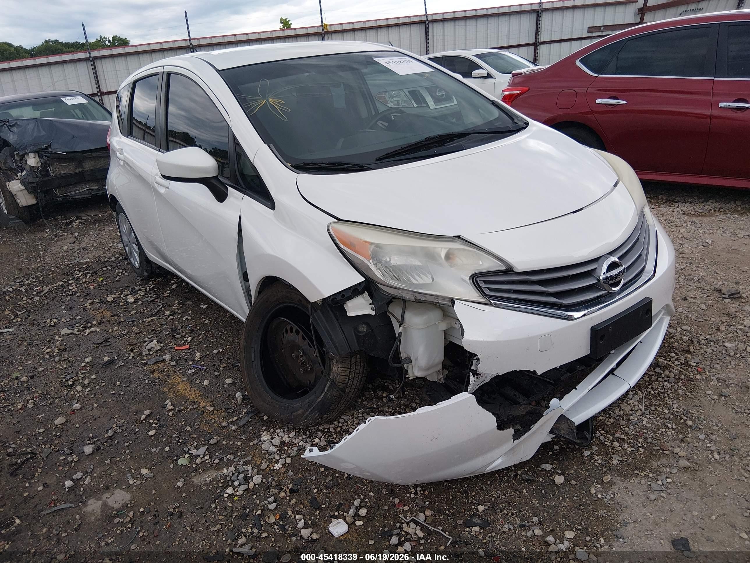 2015 Nissan Versa Note Sv White vin: 3N1CE2CP5FL388988