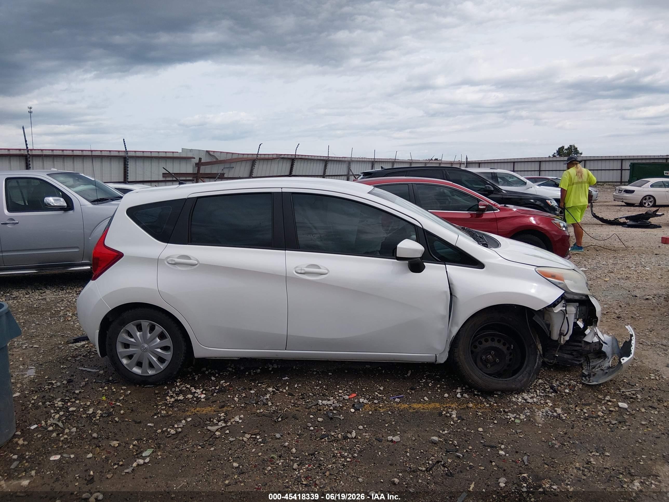 2015 Nissan Versa Note Sv White vin: 3N1CE2CP5FL388988