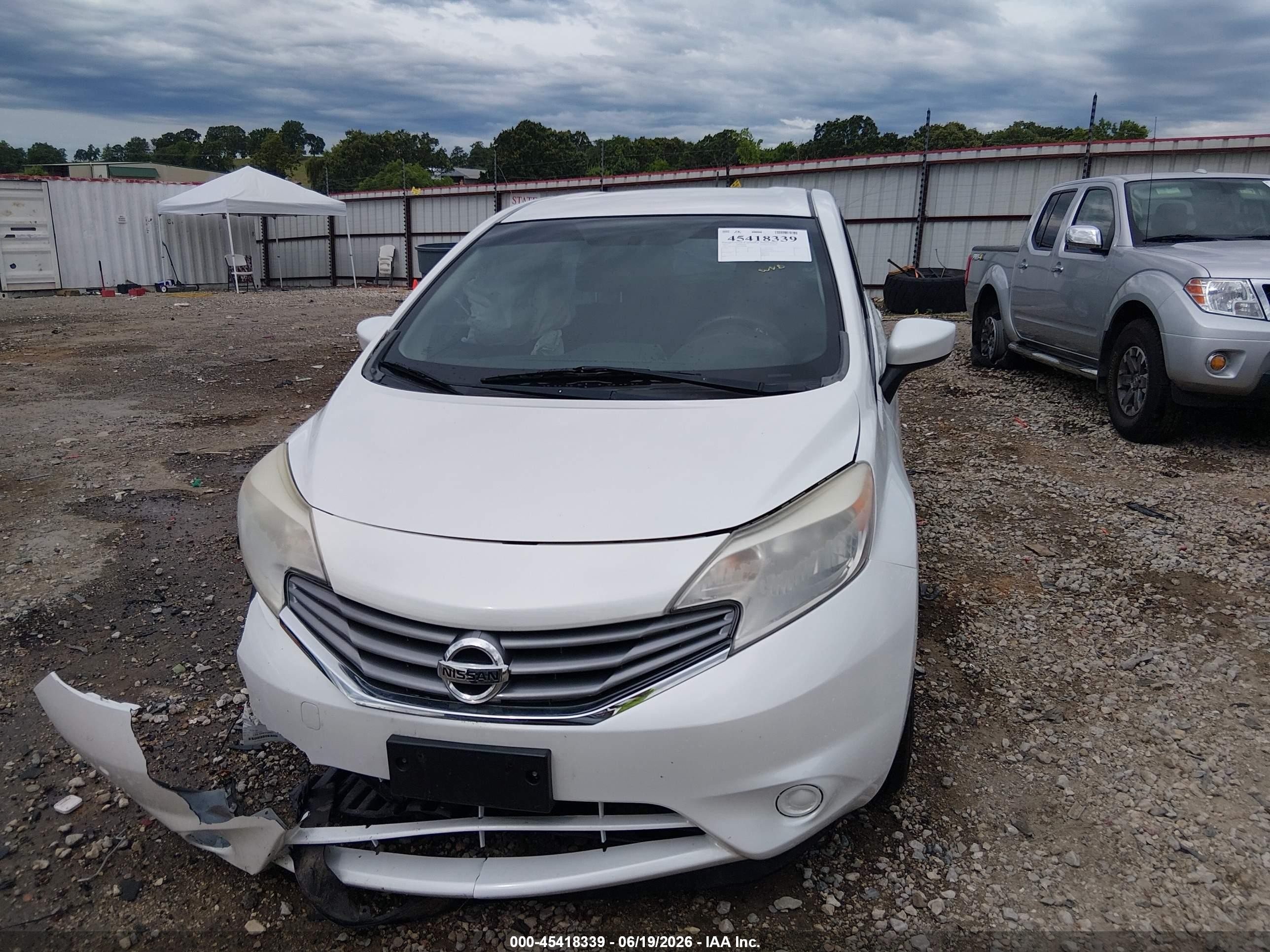 2015 Nissan Versa Note Sv White vin: 3N1CE2CP5FL388988