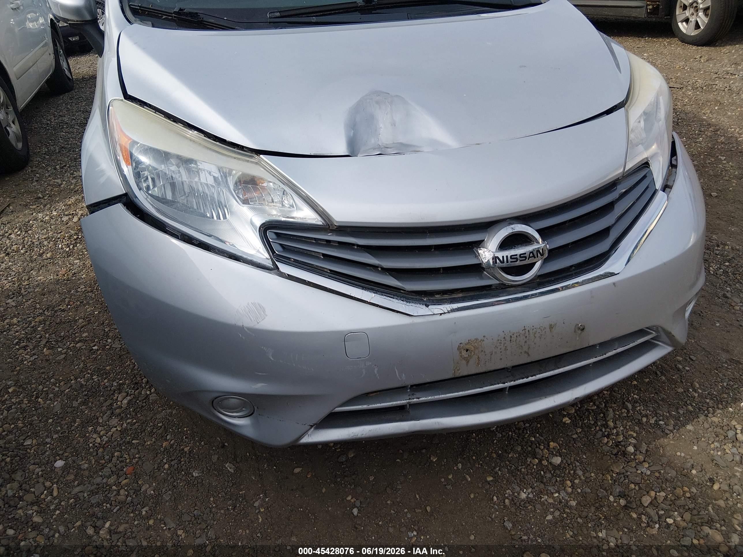 2015 Nissan Versa Note S (sr)/s Plus/sl/sr/sv Silver vin: 3N1CE2CP5FL394614