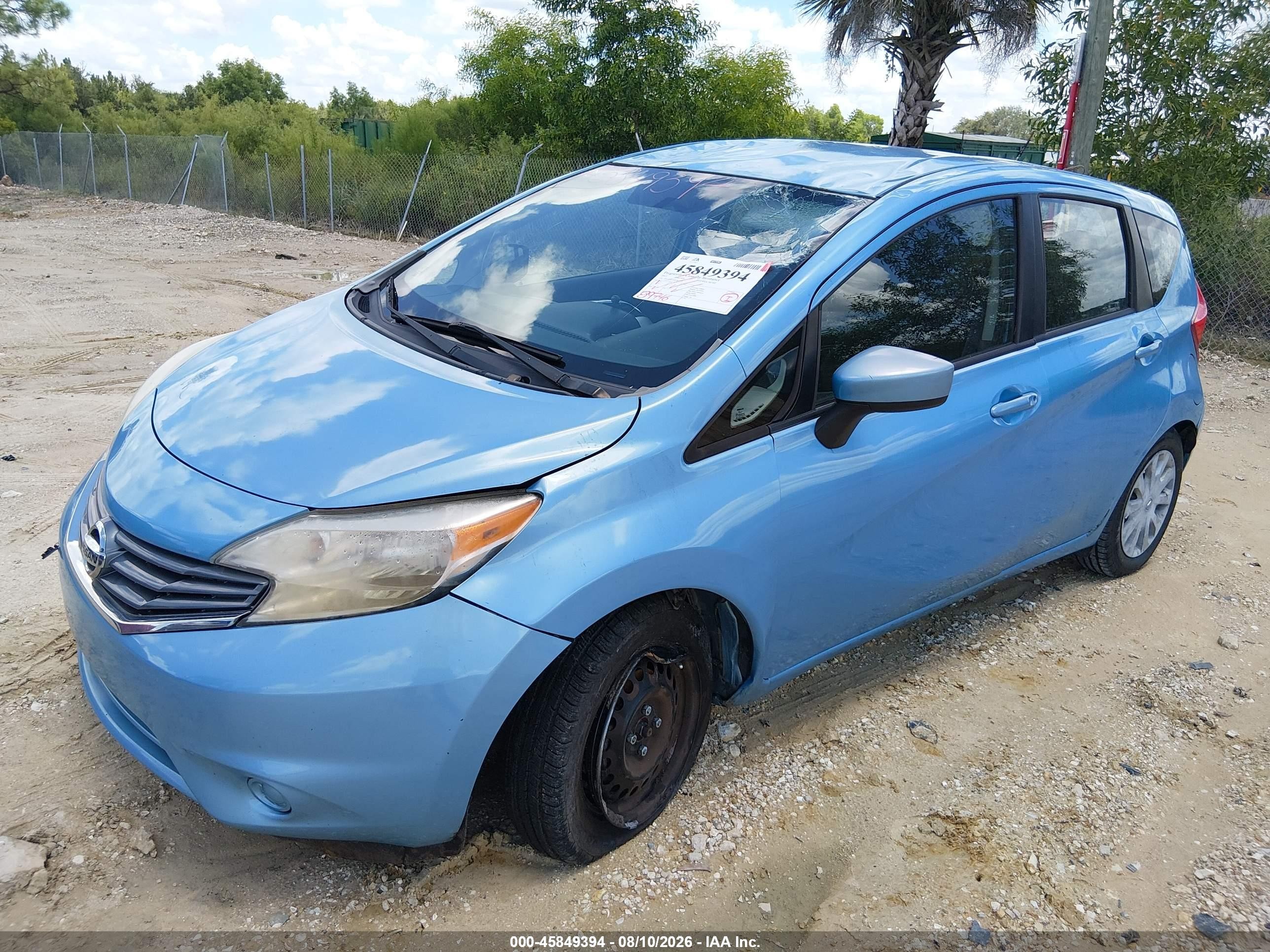 2015 Nissan Versa Note S (sr)/s Plus/sl/sr/sv Синий vin: 3N1CE2CP5FL403604