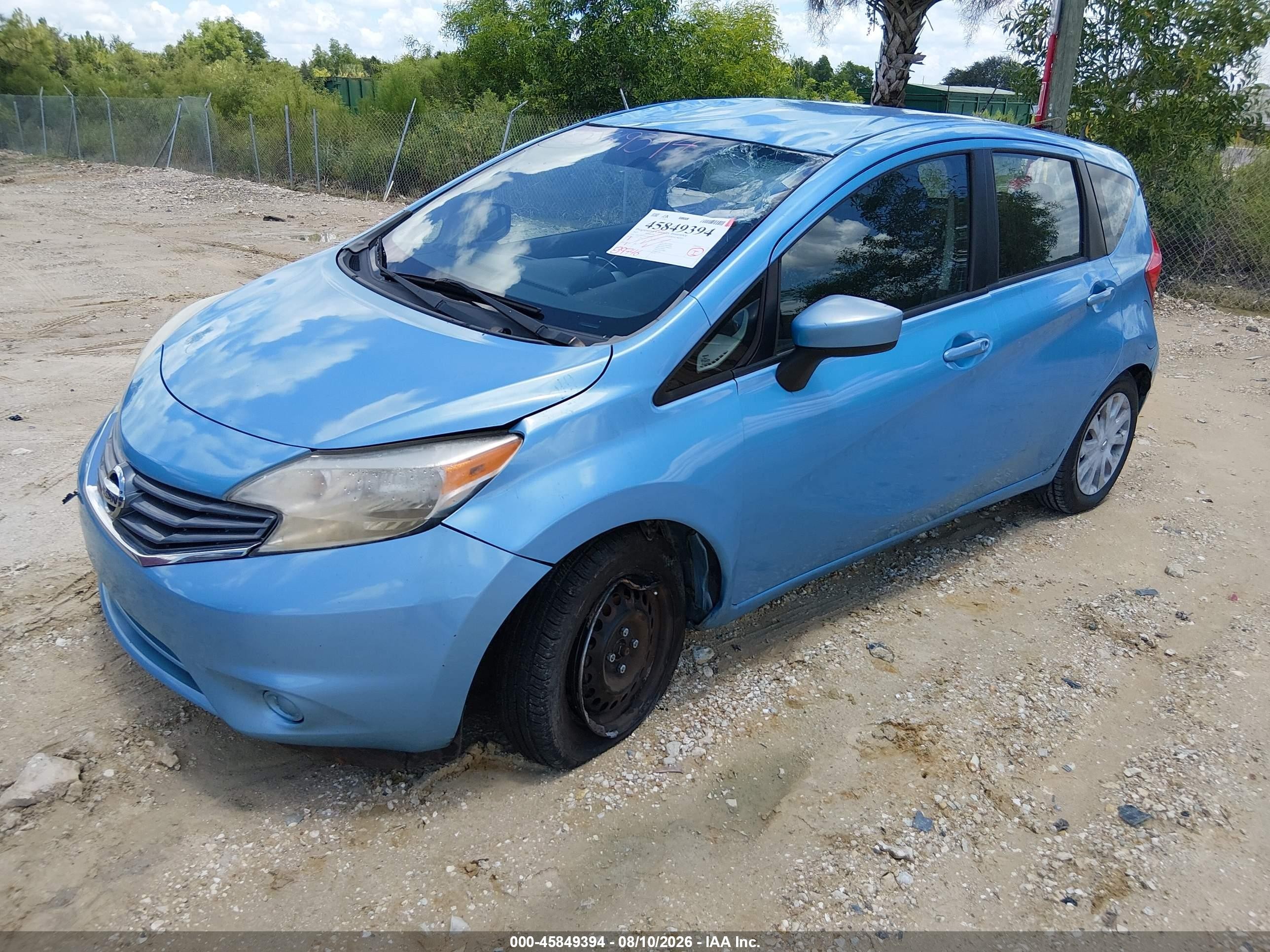 2015 Nissan Versa Note S (sr)/s Plus/sl/sr/sv Синий vin: 3N1CE2CP5FL403604
