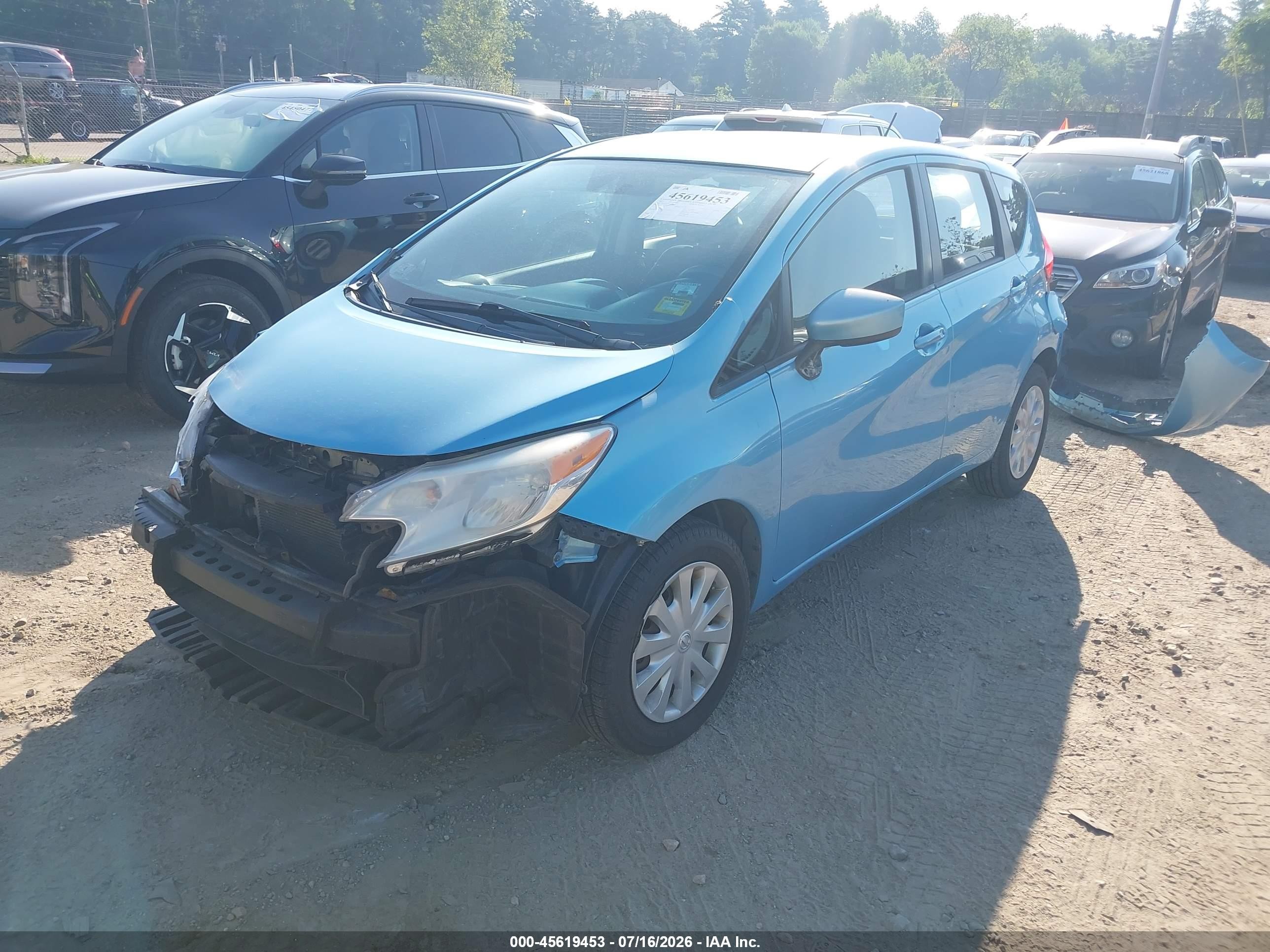 2015 Nissan Versa Note S (sr)/s Plus/sl/sr/sv Blue vin: 3N1CE2CP5FL404557