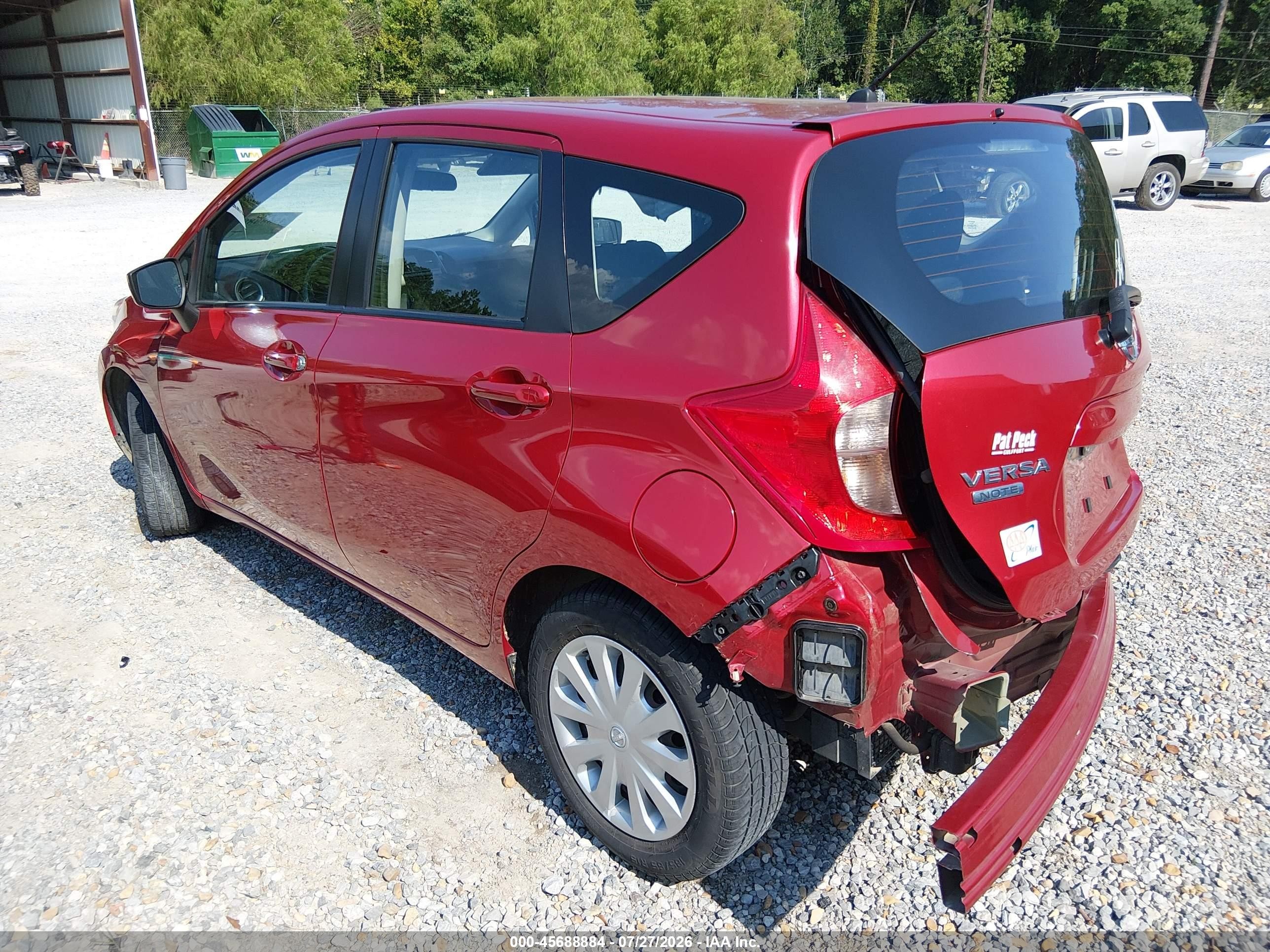 2015 Nissan Versa Note S (sr)/s Plus/sl/sr/sv Red vin: 3N1CE2CP5FL405336