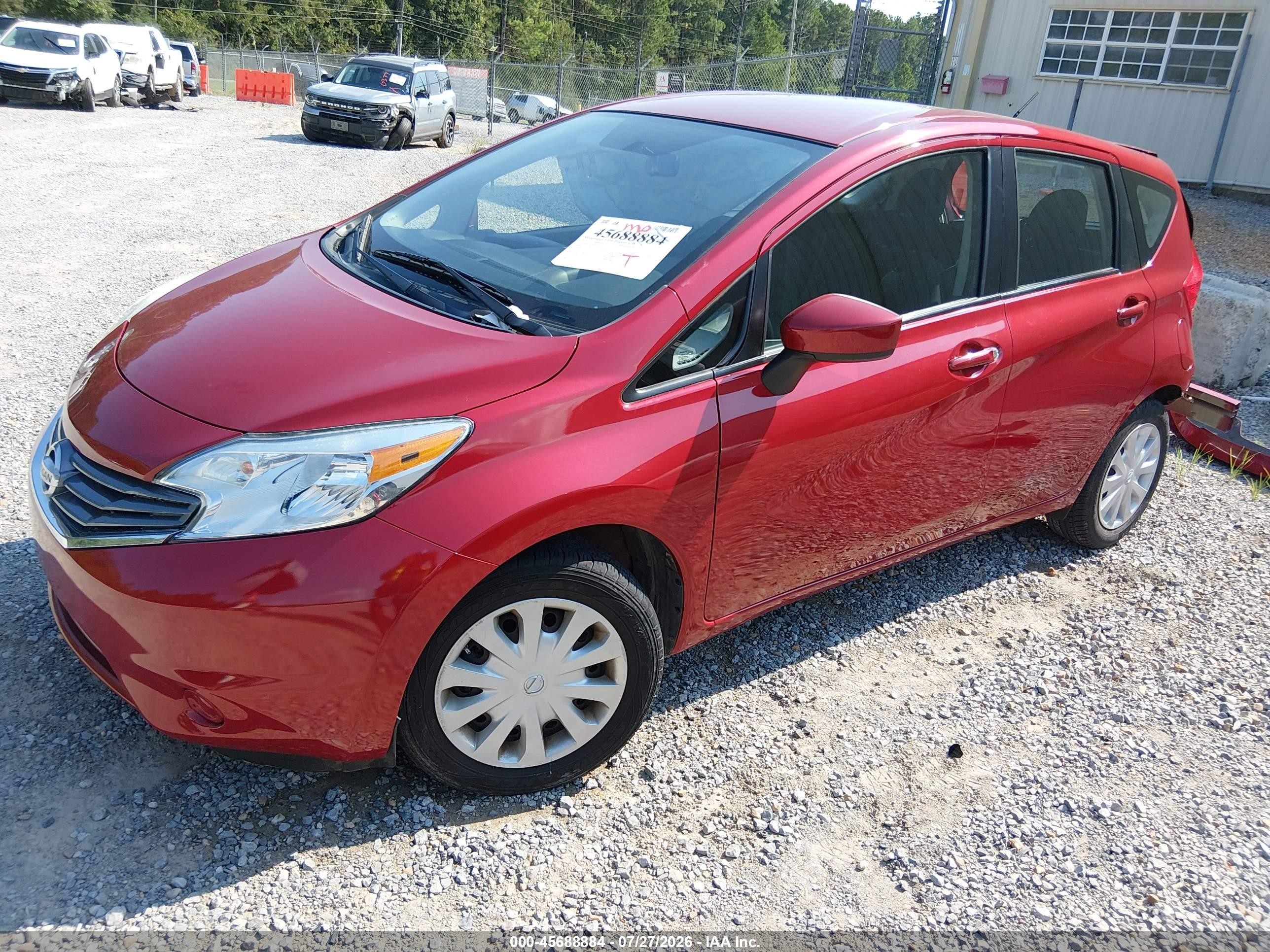 2015 Nissan Versa Note S (sr)/s Plus/sl/sr/sv Red vin: 3N1CE2CP5FL405336