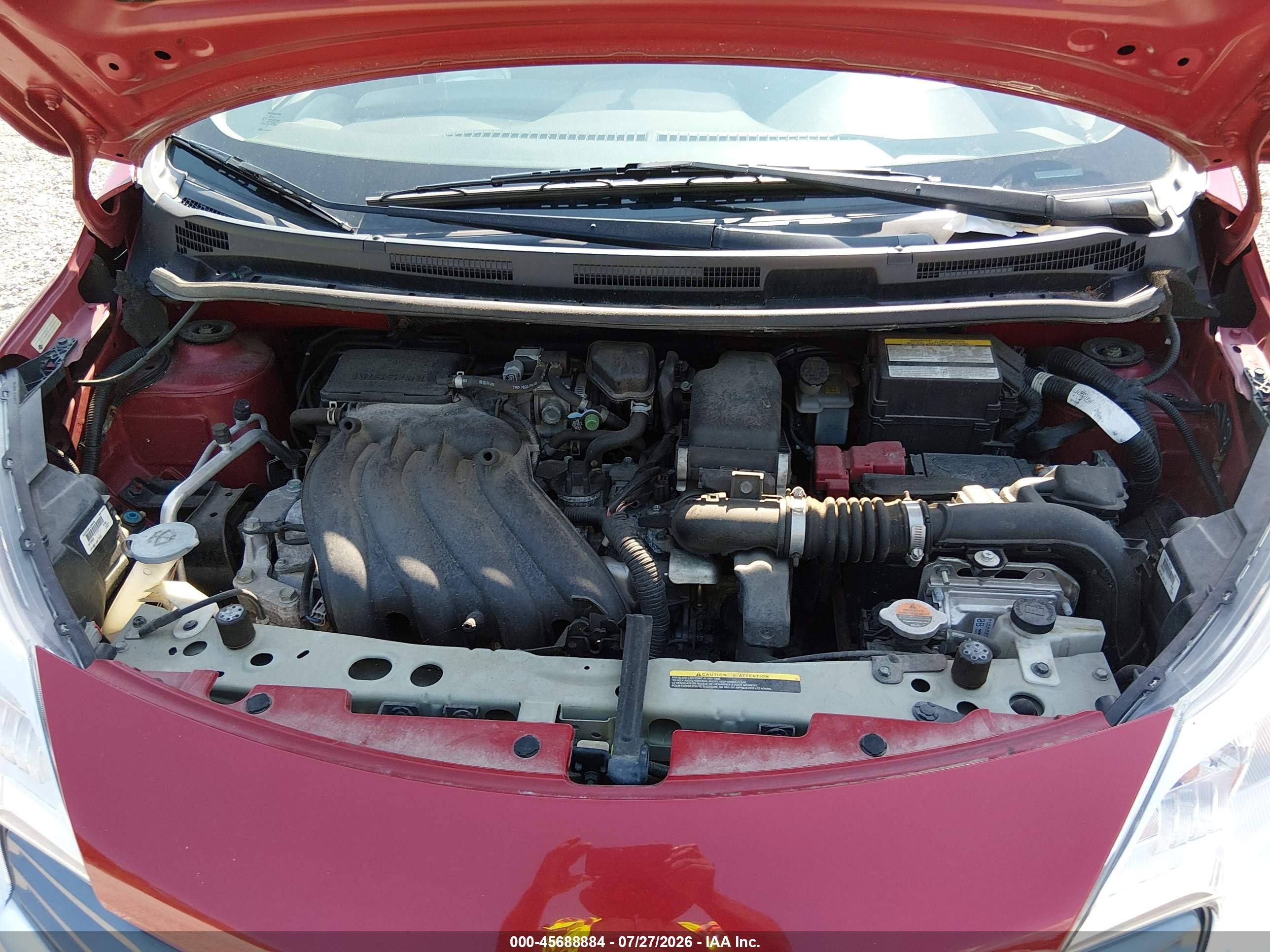 2015 Nissan Versa Note S (sr)/s Plus/sl/sr/sv Red vin: 3N1CE2CP5FL405336