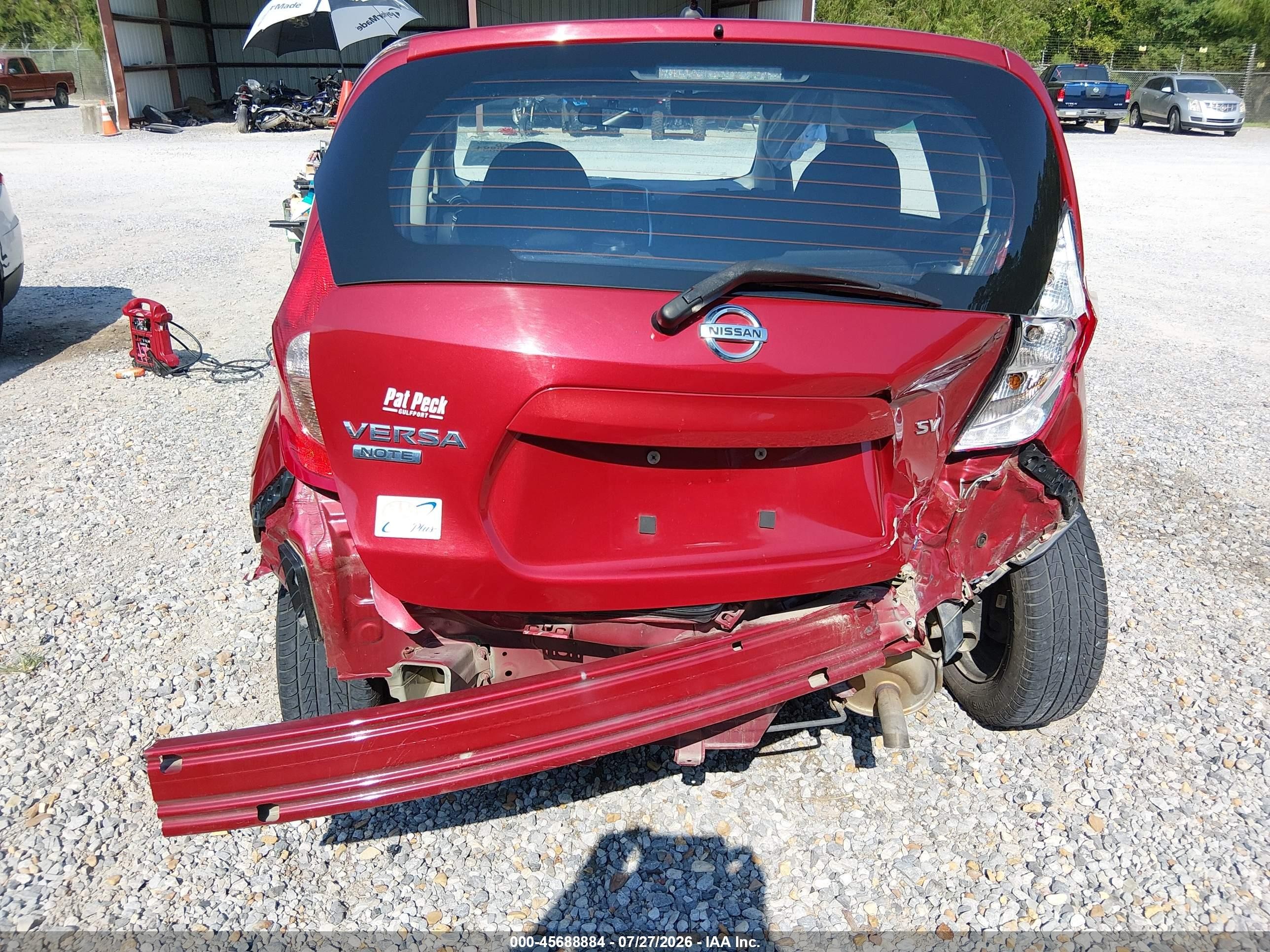 2015 Nissan Versa Note S (sr)/s Plus/sl/sr/sv Red vin: 3N1CE2CP5FL405336