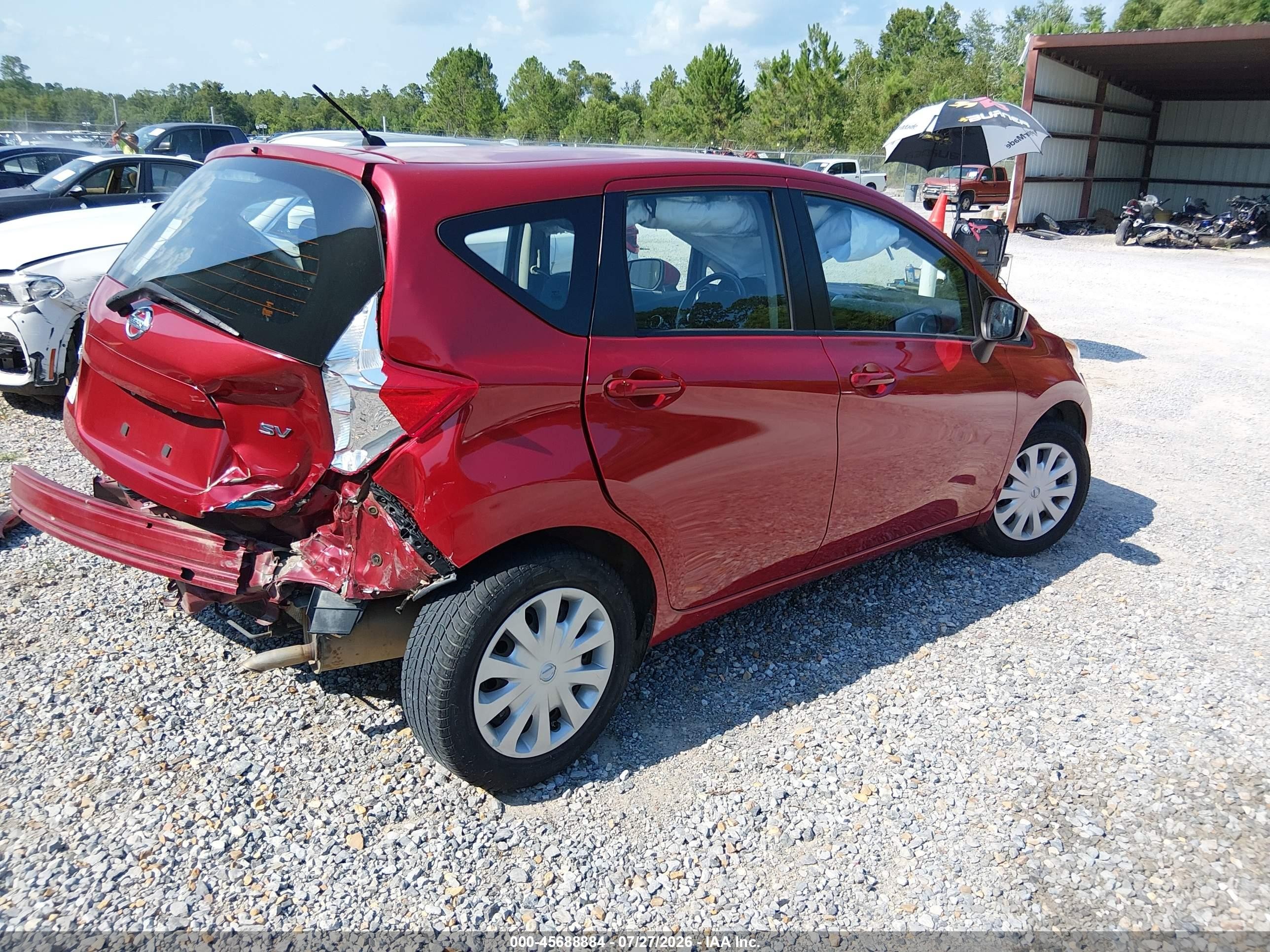 2015 Nissan Versa Note S (sr)/s Plus/sl/sr/sv Red vin: 3N1CE2CP5FL405336