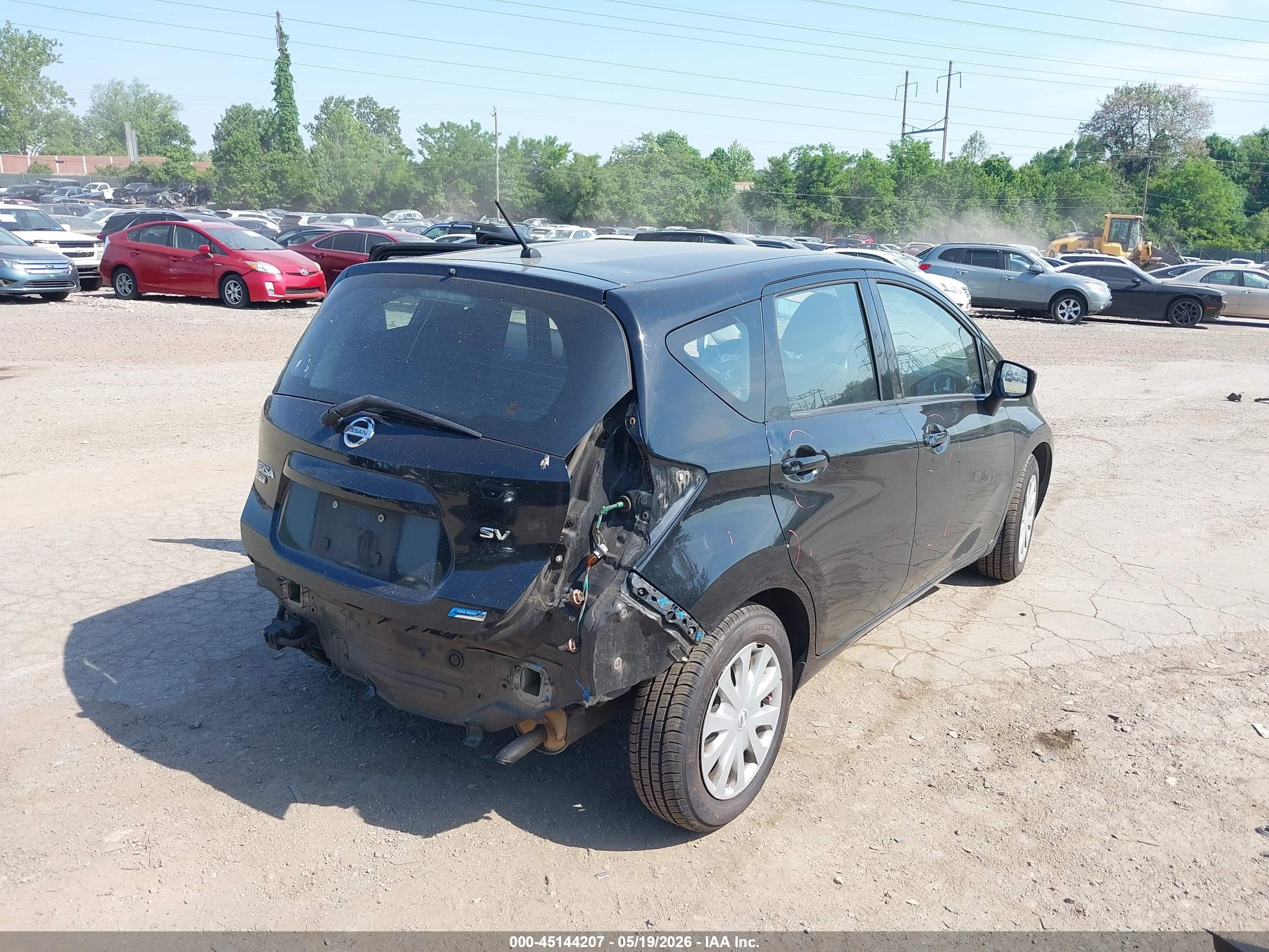 2015 Nissan Versa Note S (sr)/s Plus/sl/sr/sv Black vin: 3N1CE2CP5FL408527