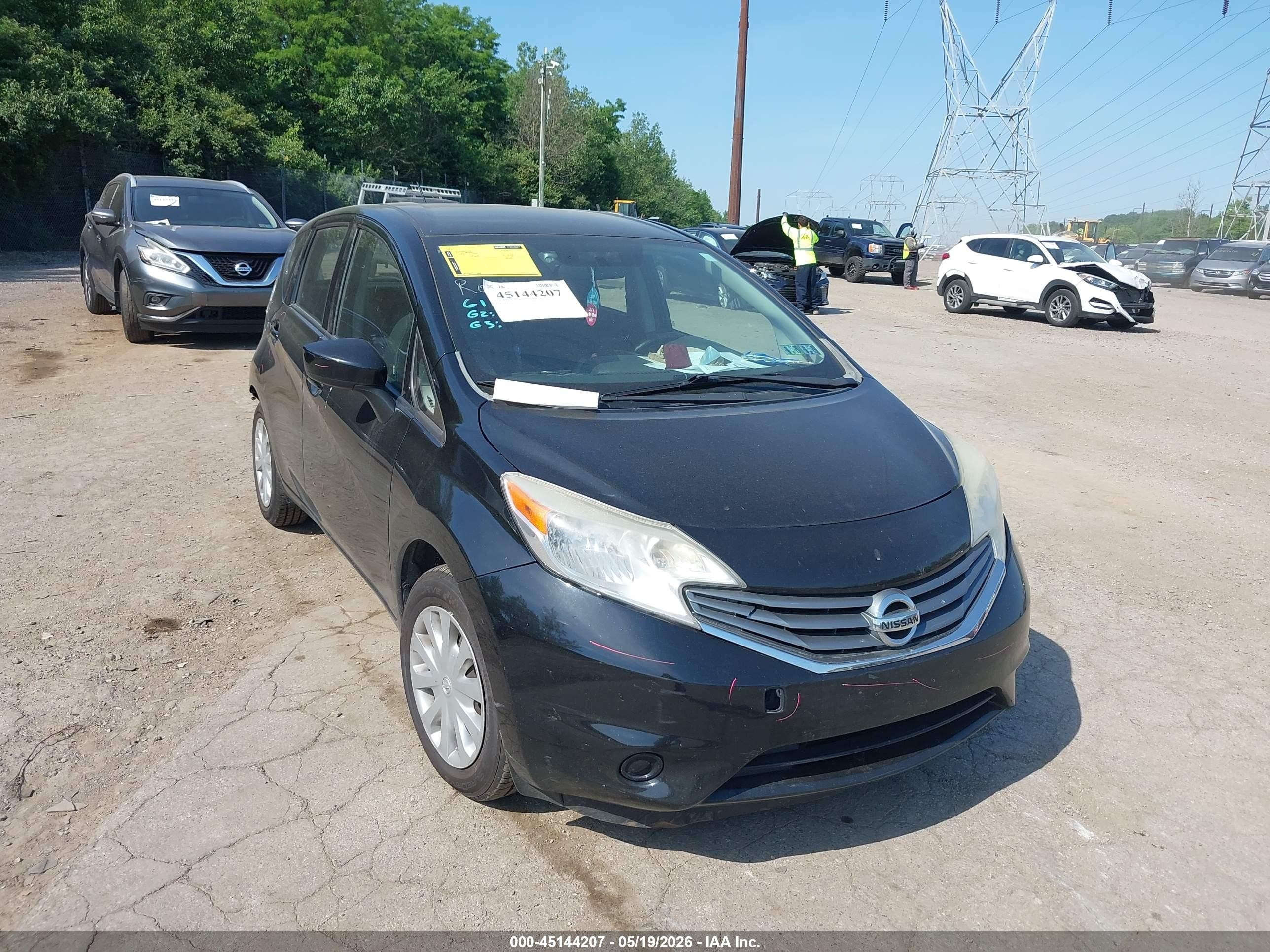 2015 Nissan Versa Note S (sr)/s Plus/sl/sr/sv Black vin: 3N1CE2CP5FL408527