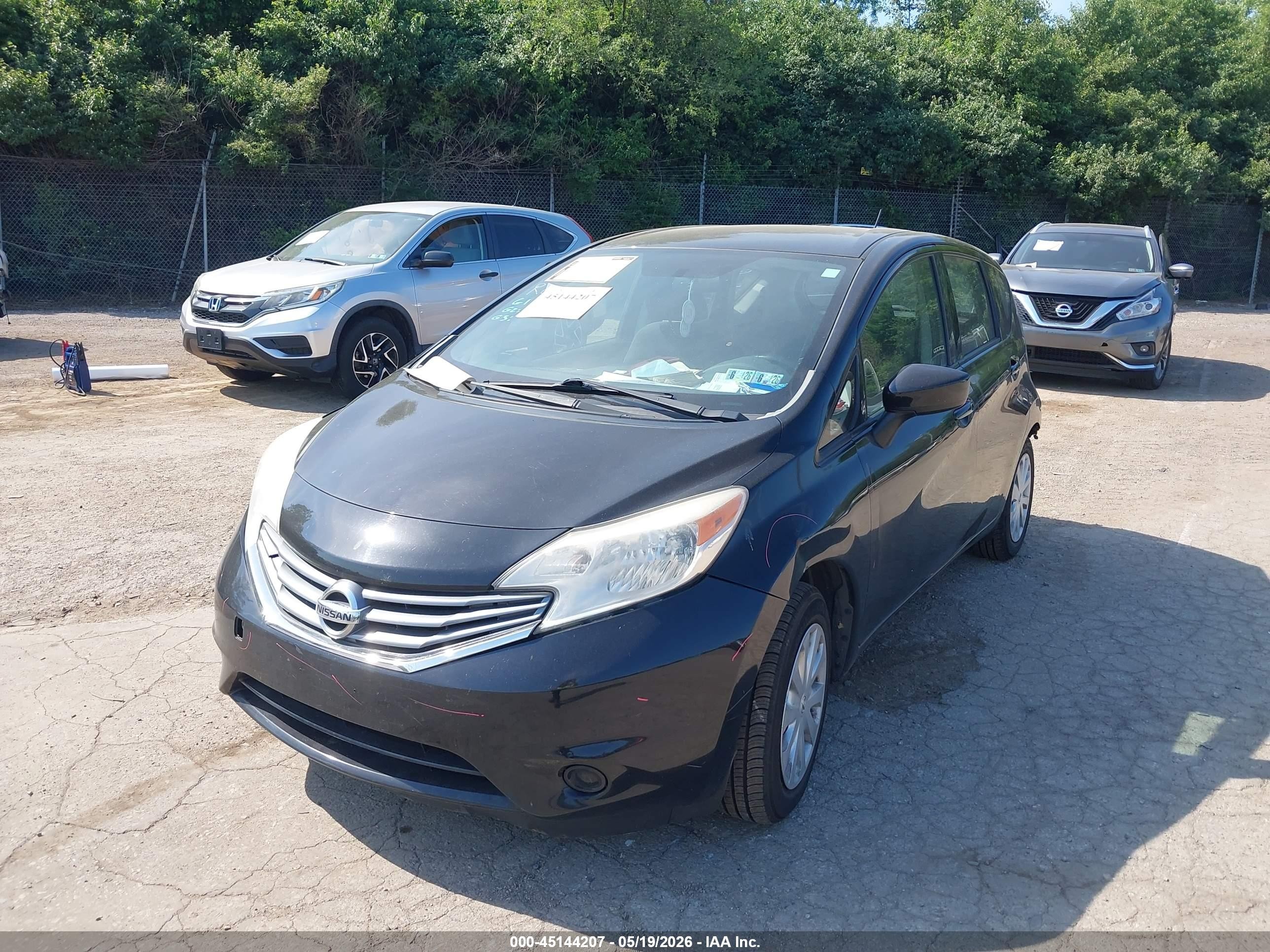 2015 Nissan Versa Note S (sr)/s Plus/sl/sr/sv Black vin: 3N1CE2CP5FL408527