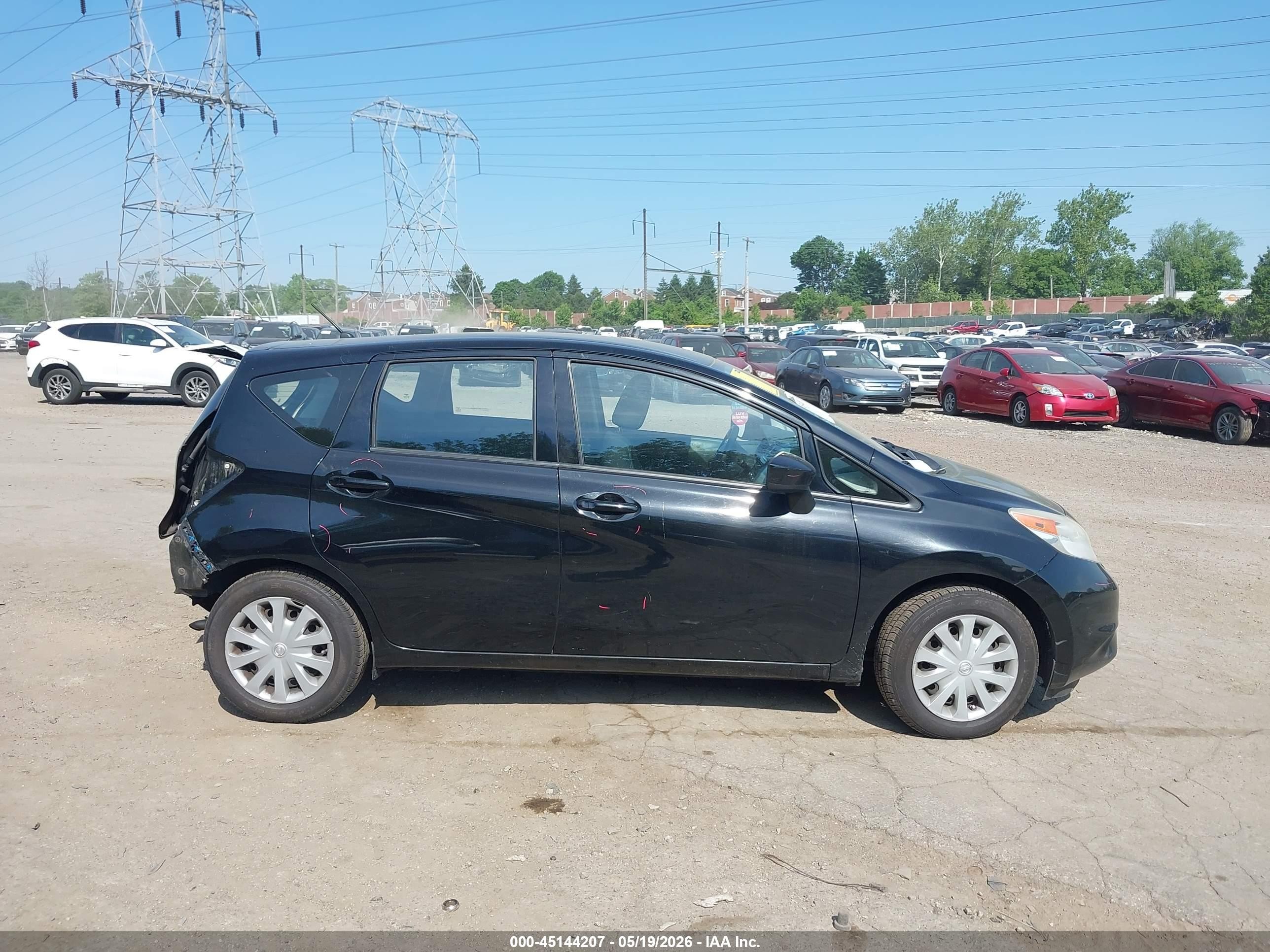 2015 Nissan Versa Note S (sr)/s Plus/sl/sr/sv Black vin: 3N1CE2CP5FL408527