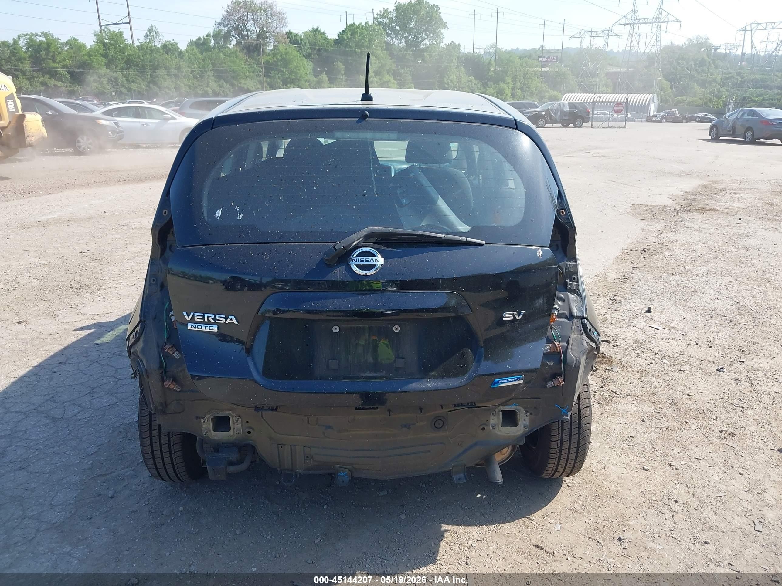 2015 Nissan Versa Note S (sr)/s Plus/sl/sr/sv Black vin: 3N1CE2CP5FL408527