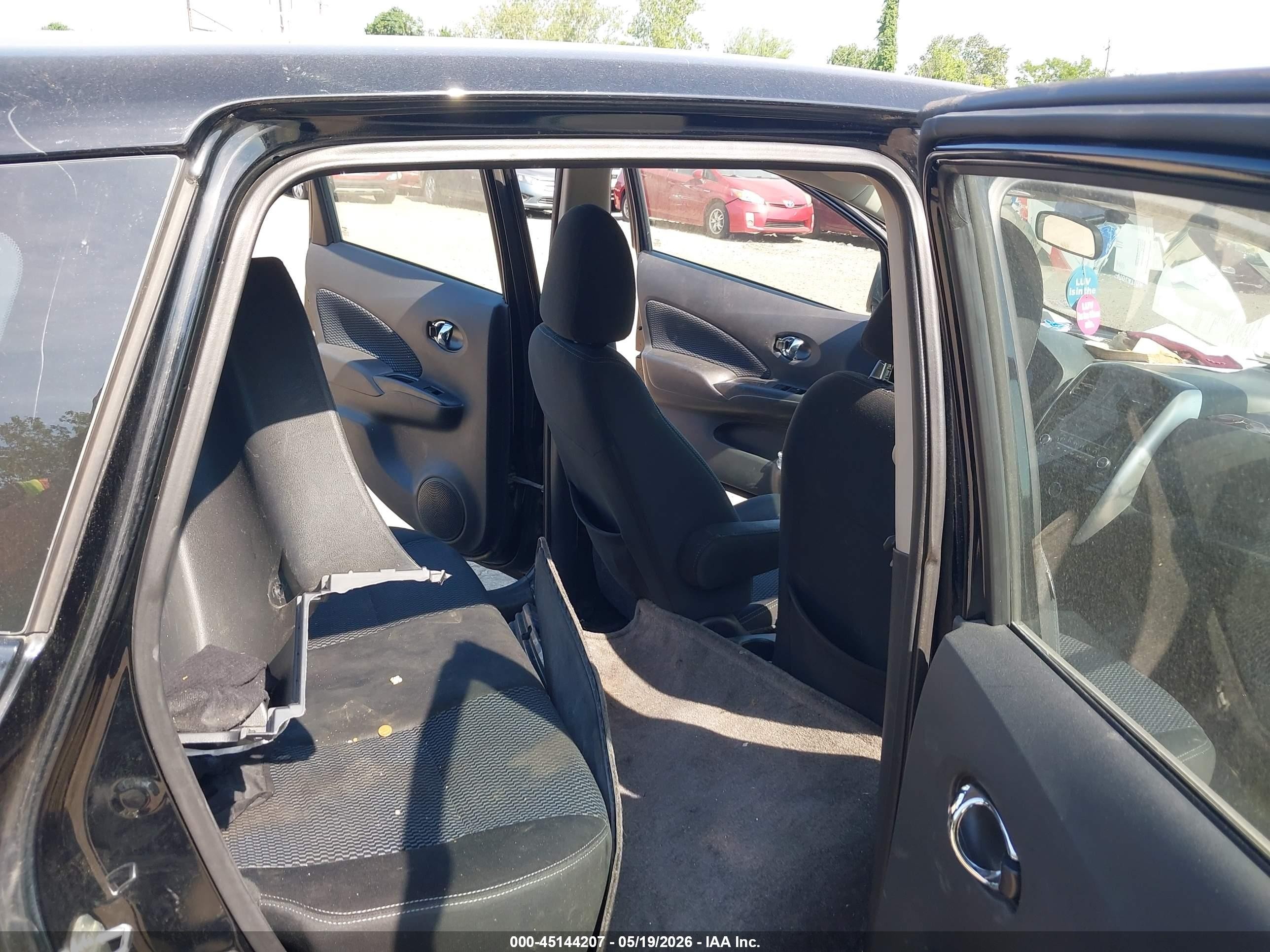 2015 Nissan Versa Note S (sr)/s Plus/sl/sr/sv Black vin: 3N1CE2CP5FL408527