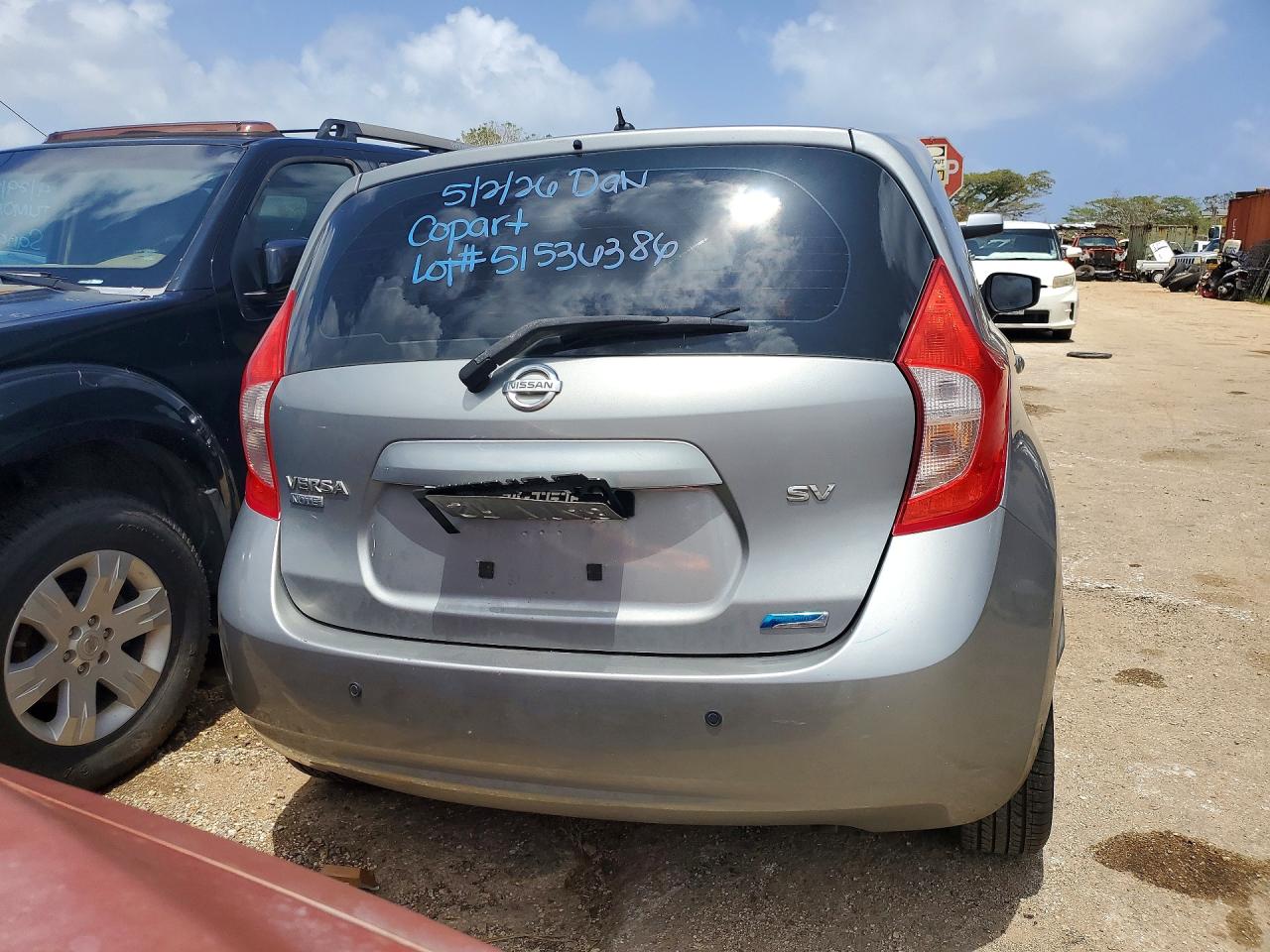 2015 Nissan Versa Note S Gray vin: 3N1CE2CP5FL416109