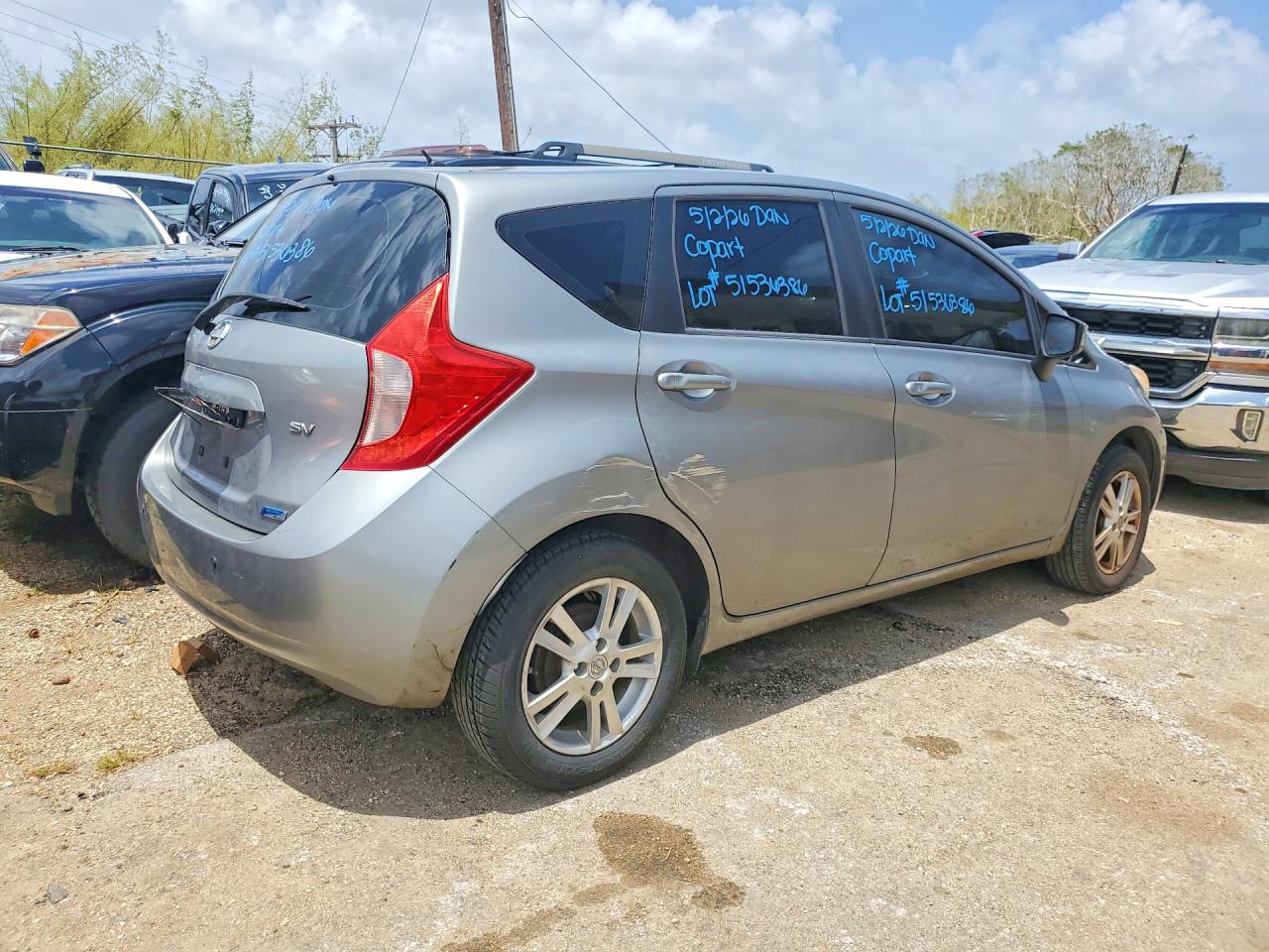2015 Nissan Versa Note S Gray vin: 3N1CE2CP5FL416109