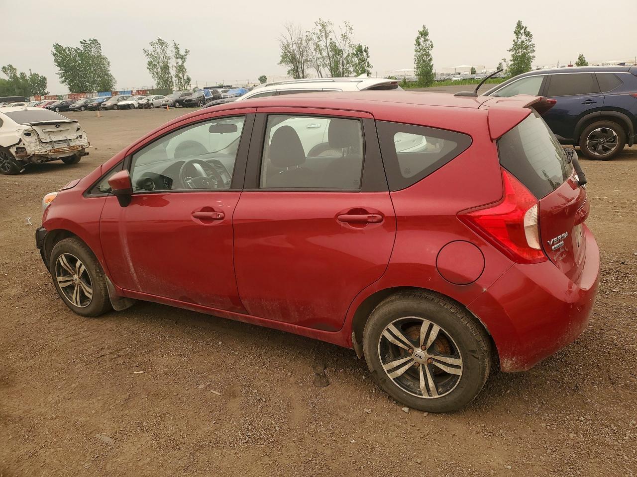 2015 Nissan Versa Note S Red vin: 3N1CE2CP5FL419382