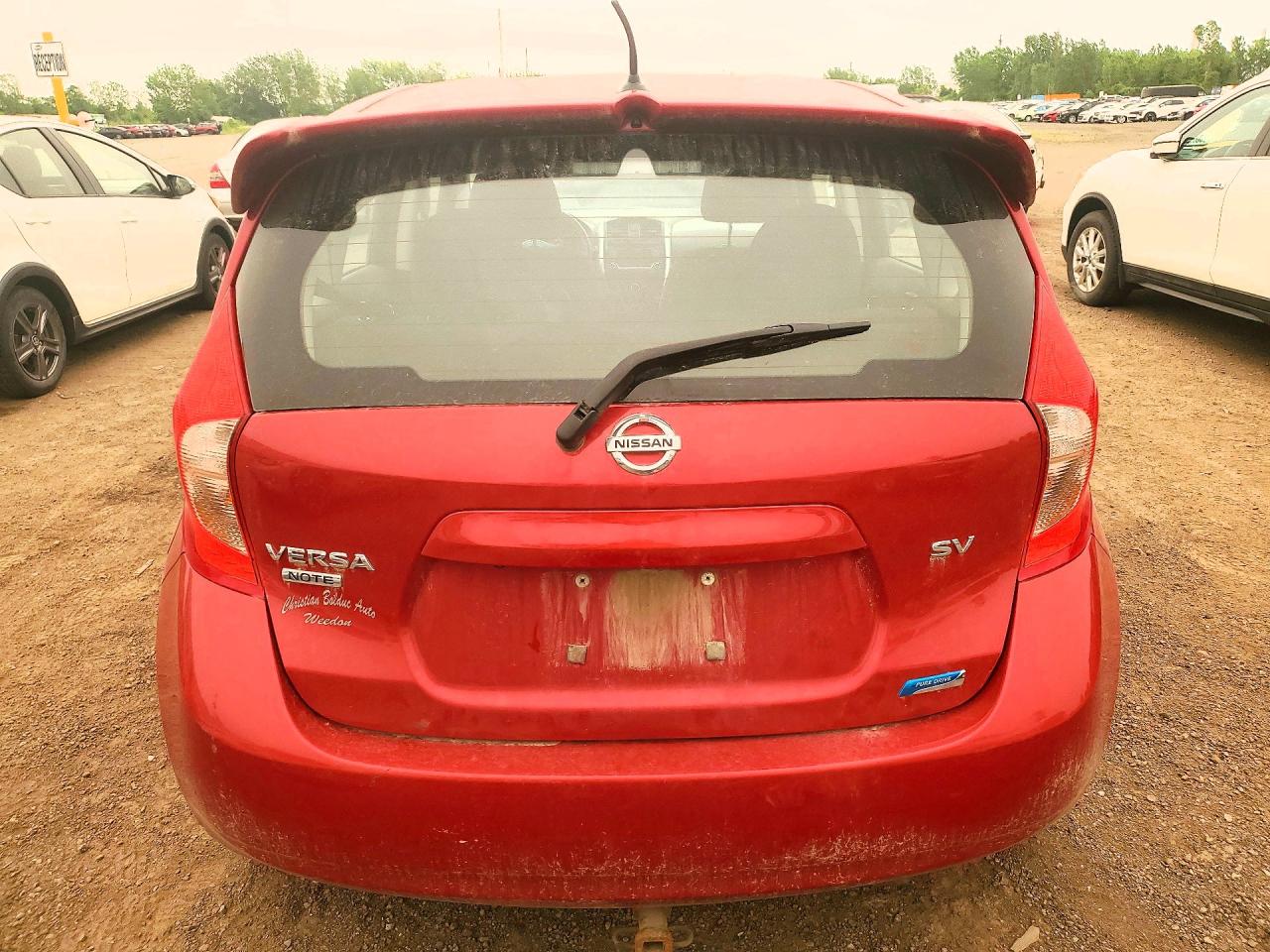 2015 Nissan Versa Note S Red vin: 3N1CE2CP5FL419382