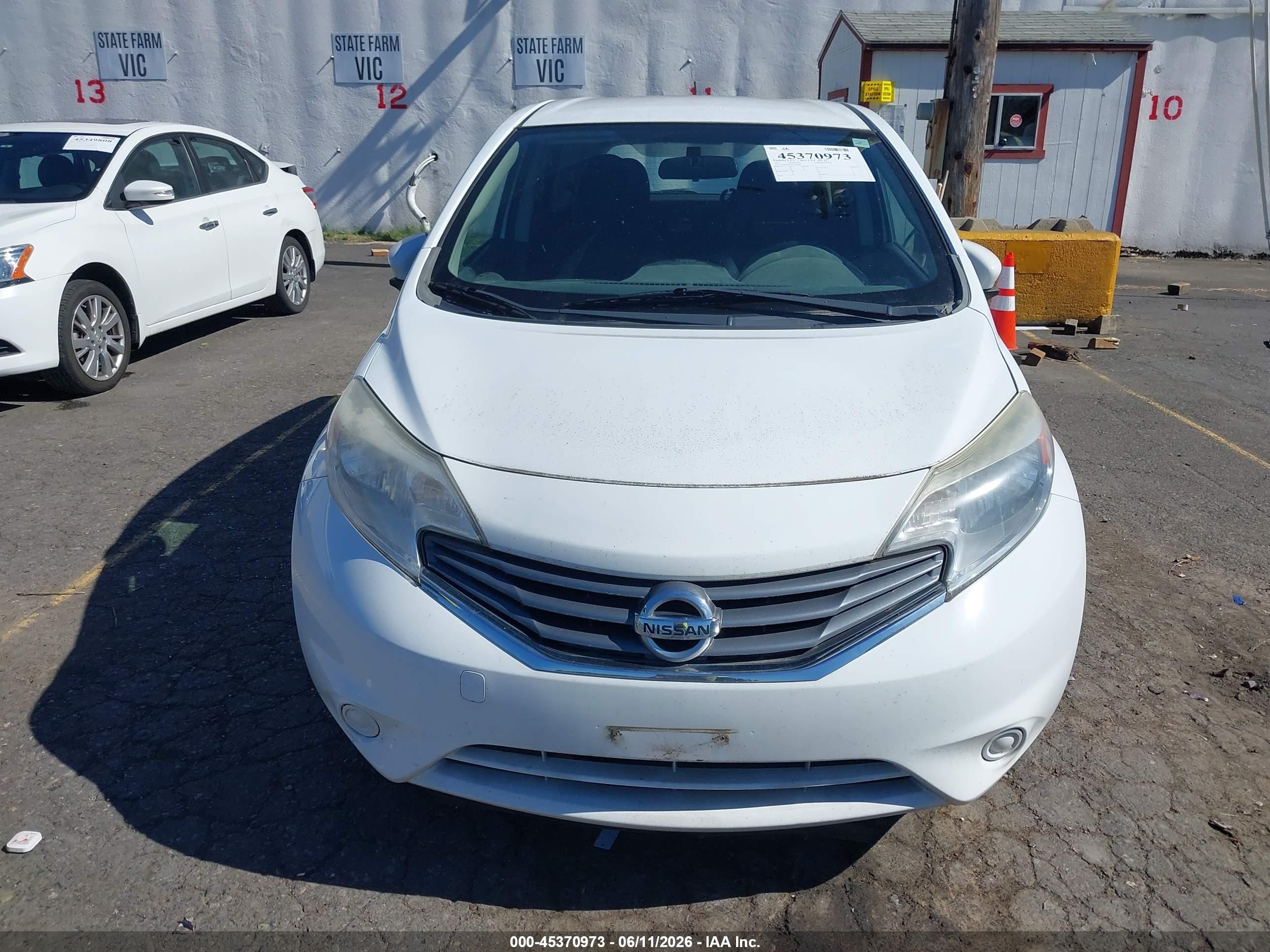 2015 Nissan Versa Note S (sr)/s Plus/sl/sr/sv White vin: 3N1CE2CP5FL420676