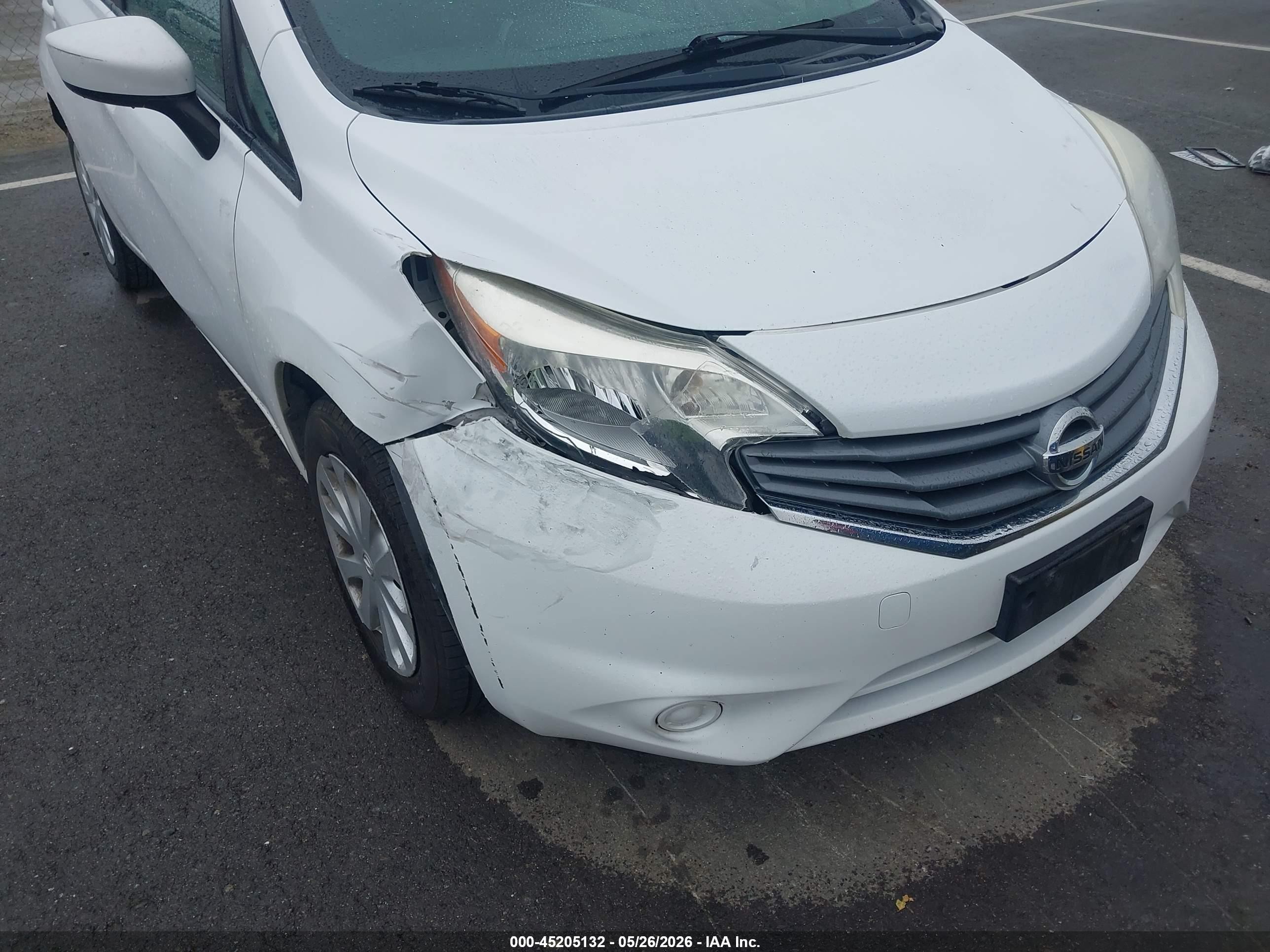 2015 Nissan Versa Note S (sr)/s Plus/sl/sr/sv White vin: 3N1CE2CP5FL421150