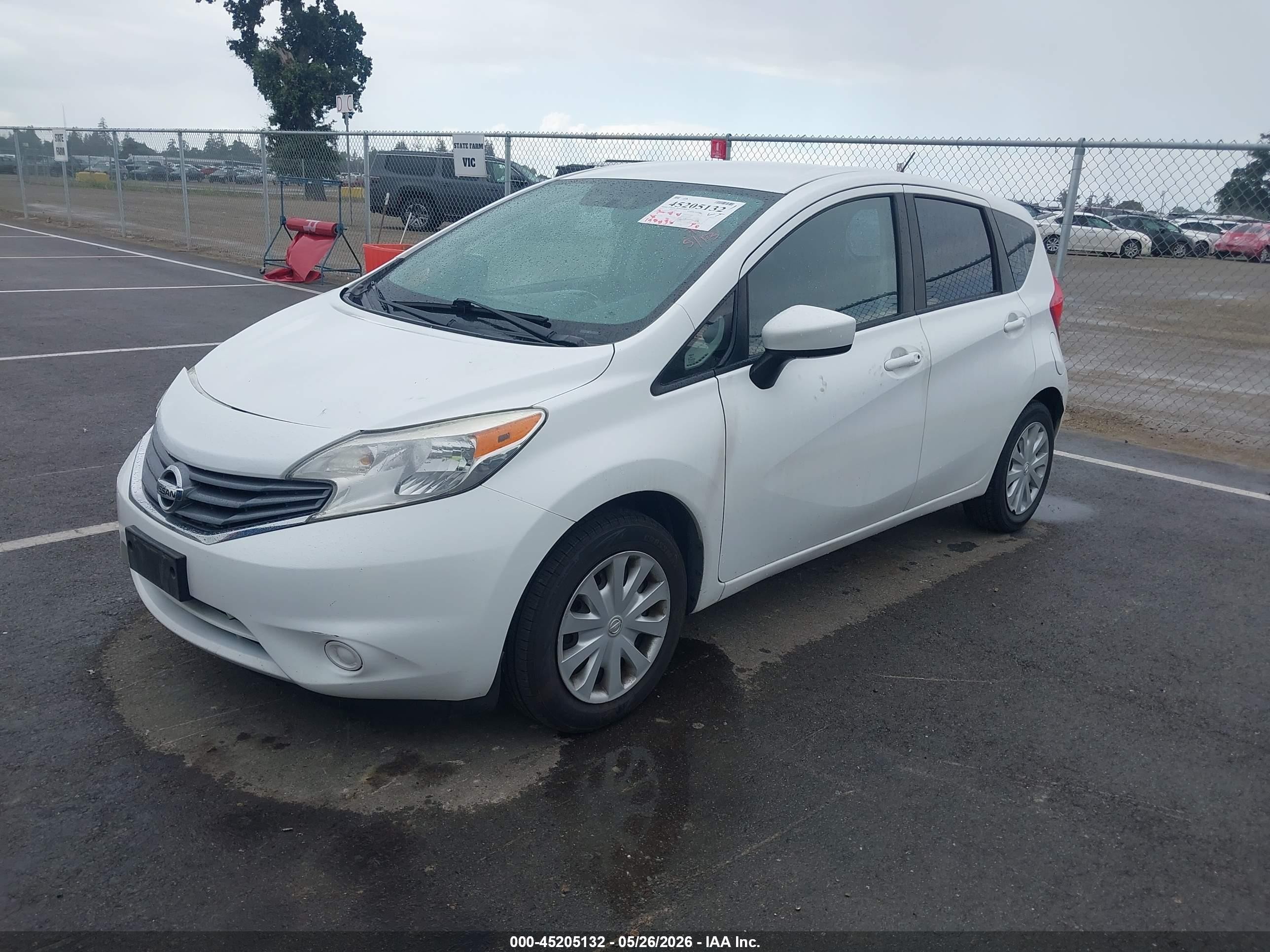 2015 Nissan Versa Note S (sr)/s Plus/sl/sr/sv White vin: 3N1CE2CP5FL421150