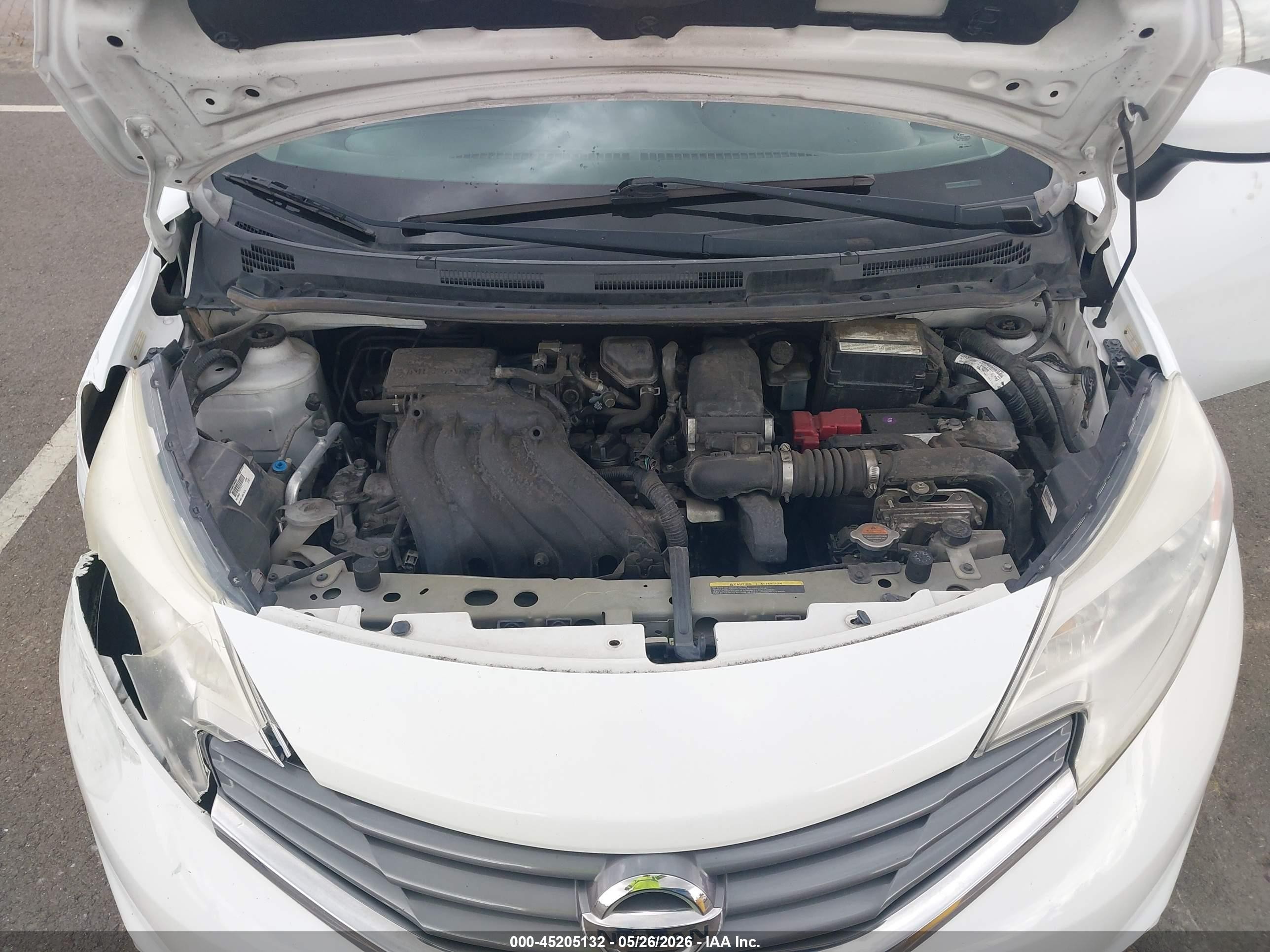 2015 Nissan Versa Note S (sr)/s Plus/sl/sr/sv White vin: 3N1CE2CP5FL421150