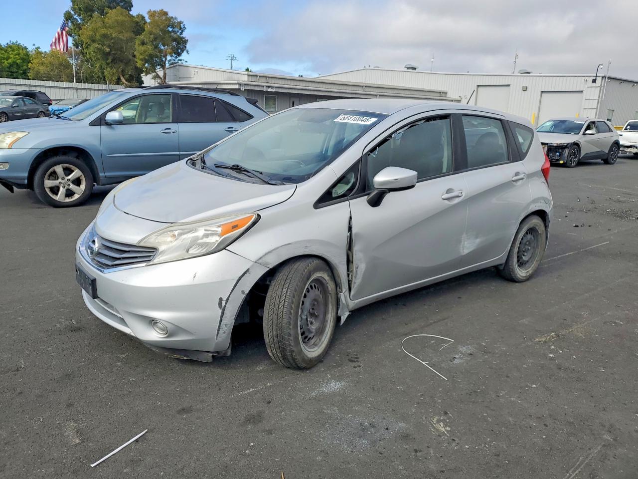 2015 Nissan Versa Note Sv Серебряный vin: 3N1CE2CP5FL434237