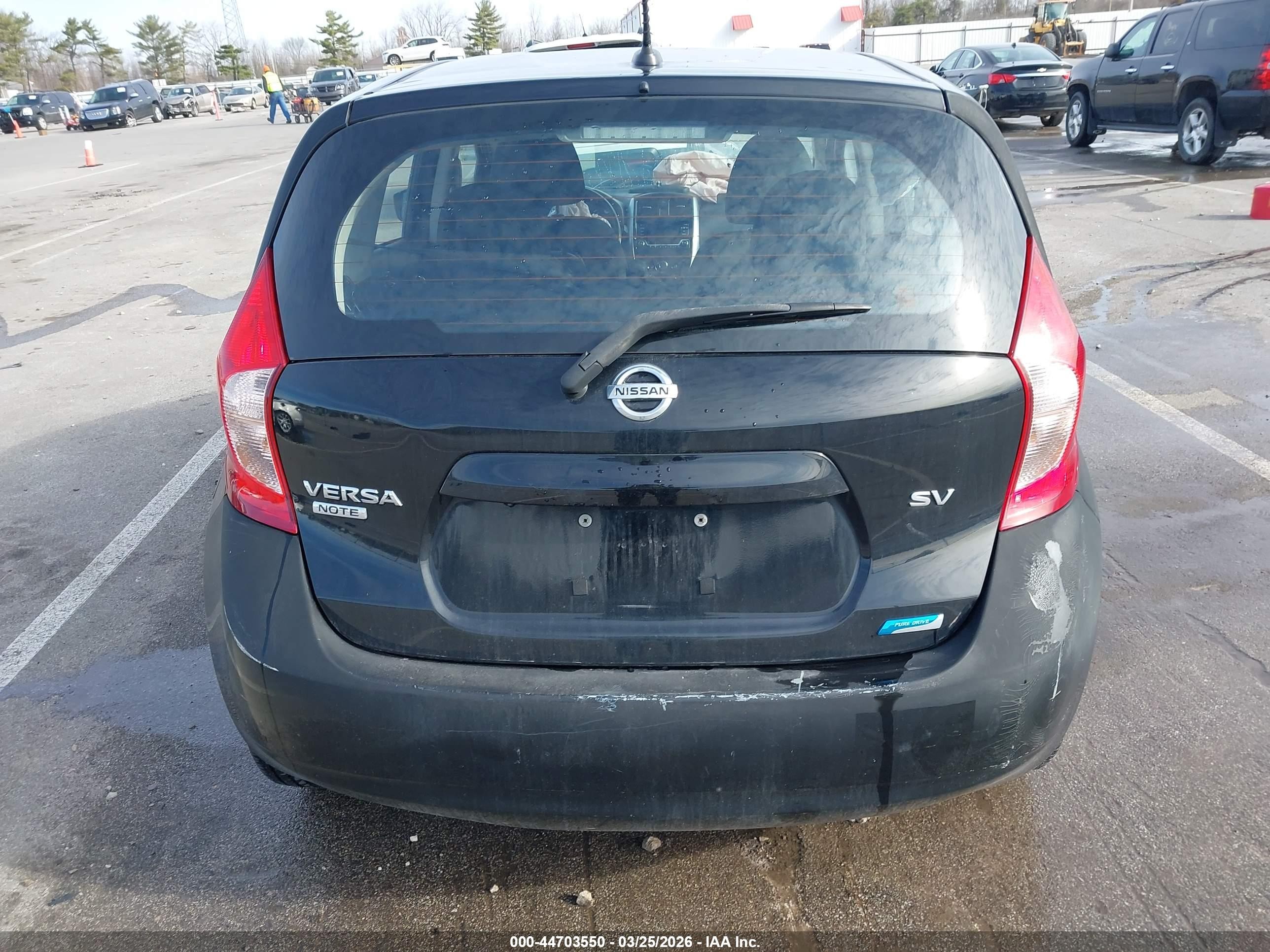 2016 Nissan Versa Note S (sr)/s Plus/sl/sr/sv Black vin: 3N1CE2CP5GL370959
