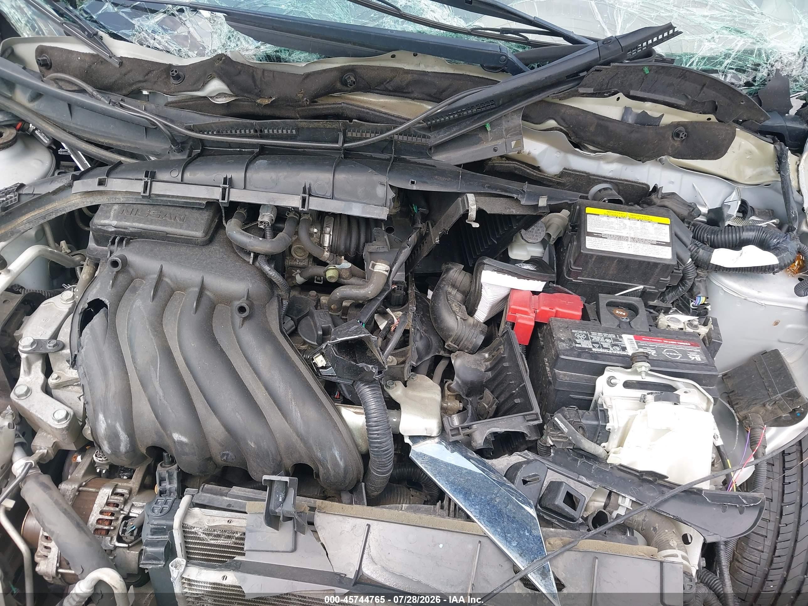 2017 Nissan Versa Note Sv Серебряный vin: 3N1CE2CP5HL360322