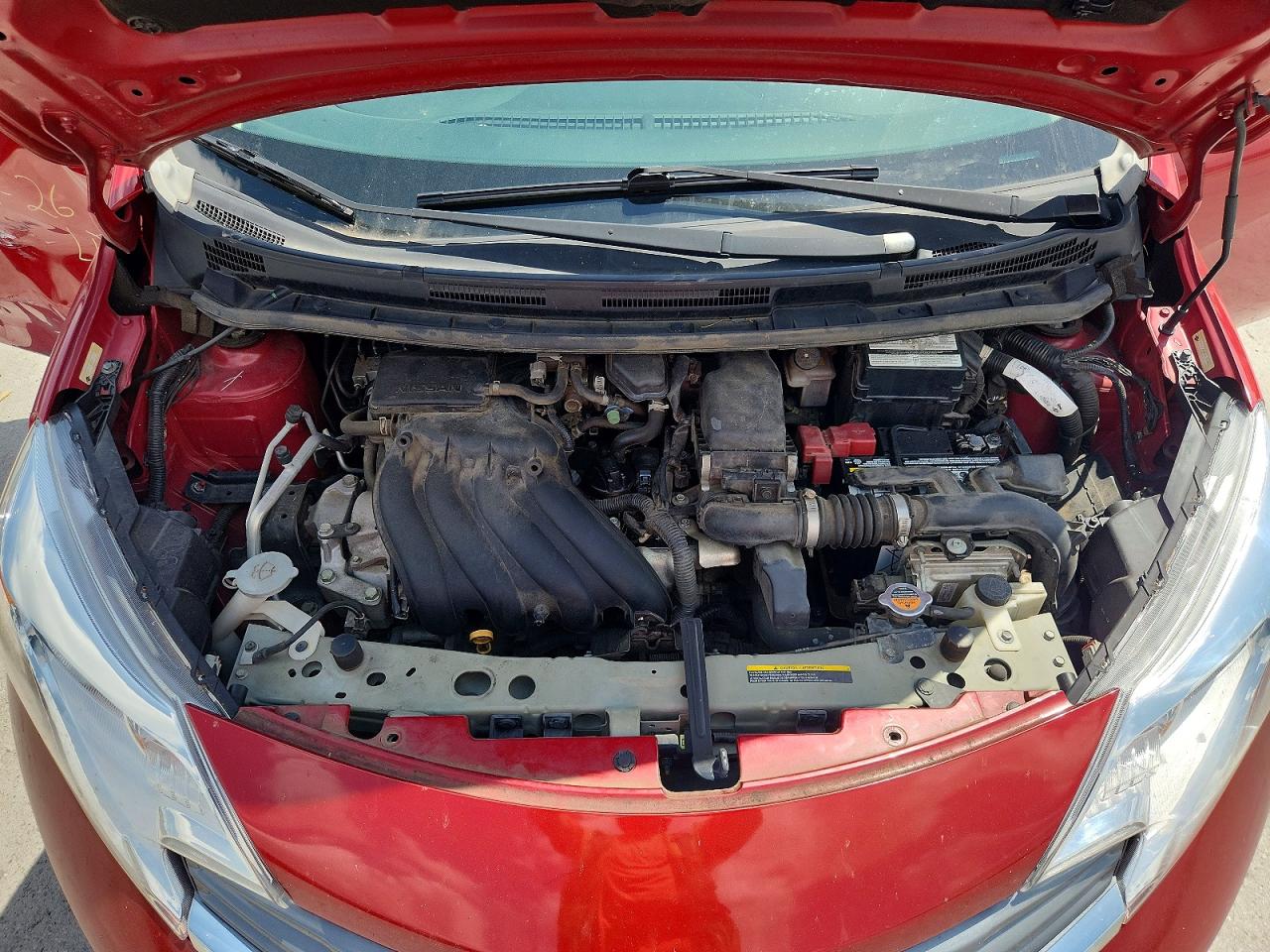 2014 Nissan Versa Note Sv Темно-бордовый vin: 3N1CE2CP6EL351513