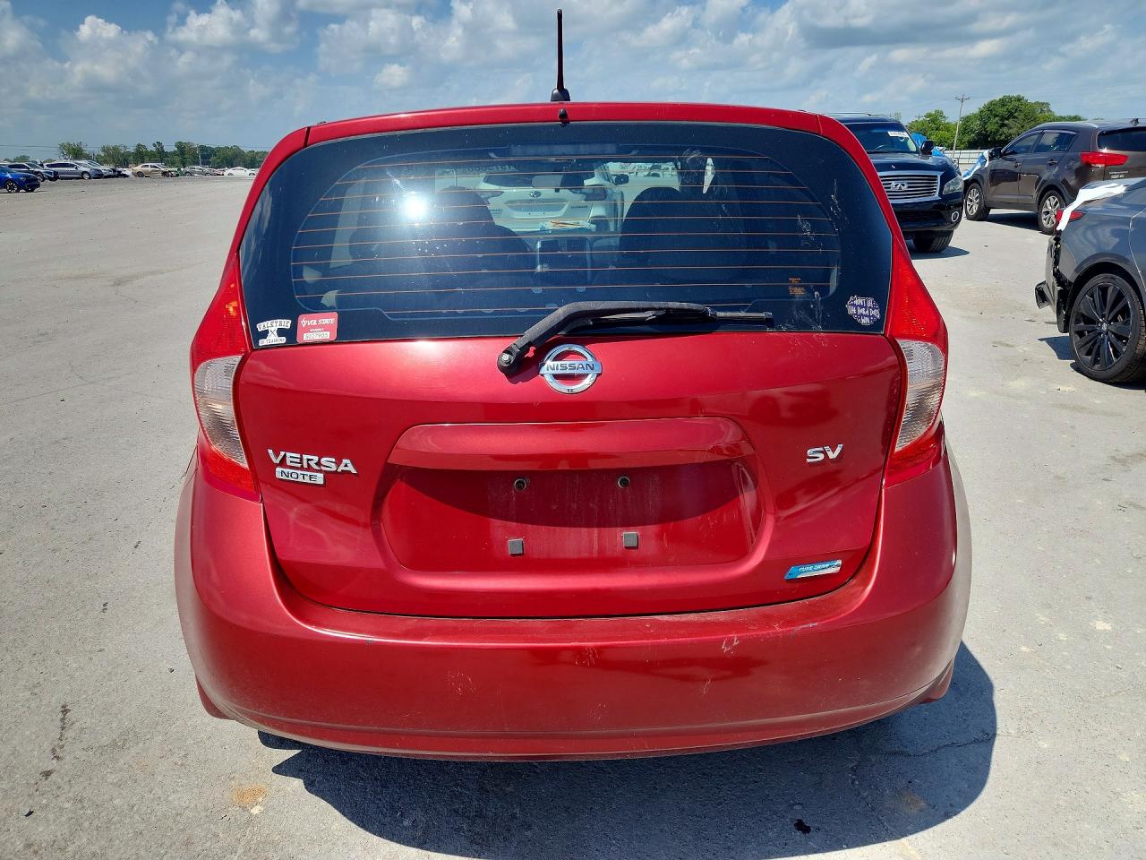 2014 Nissan Versa Note Sv Темно-бордовый vin: 3N1CE2CP6EL351513