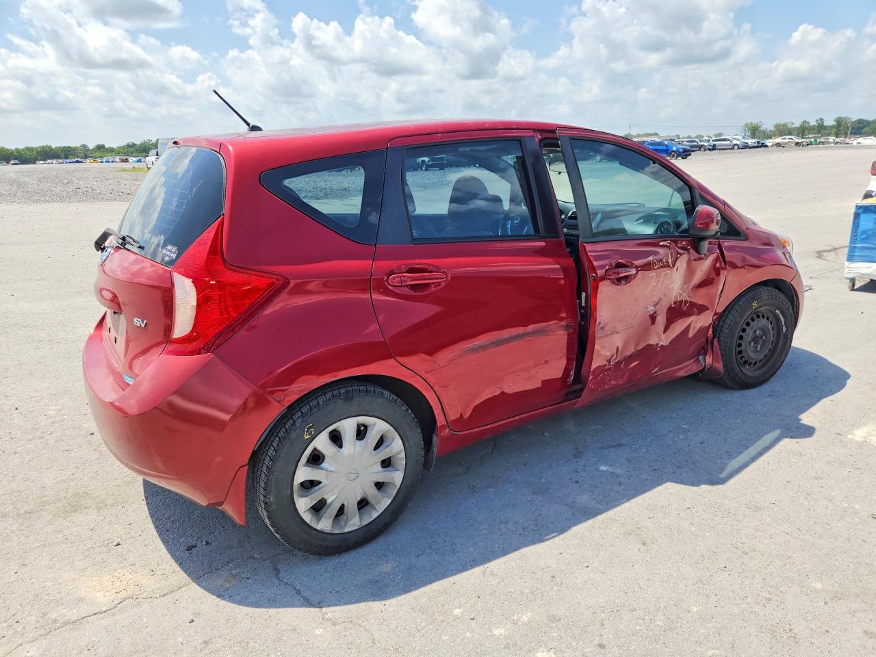 2014 Nissan Versa Note Sv Темно-бордовый vin: 3N1CE2CP6EL351513