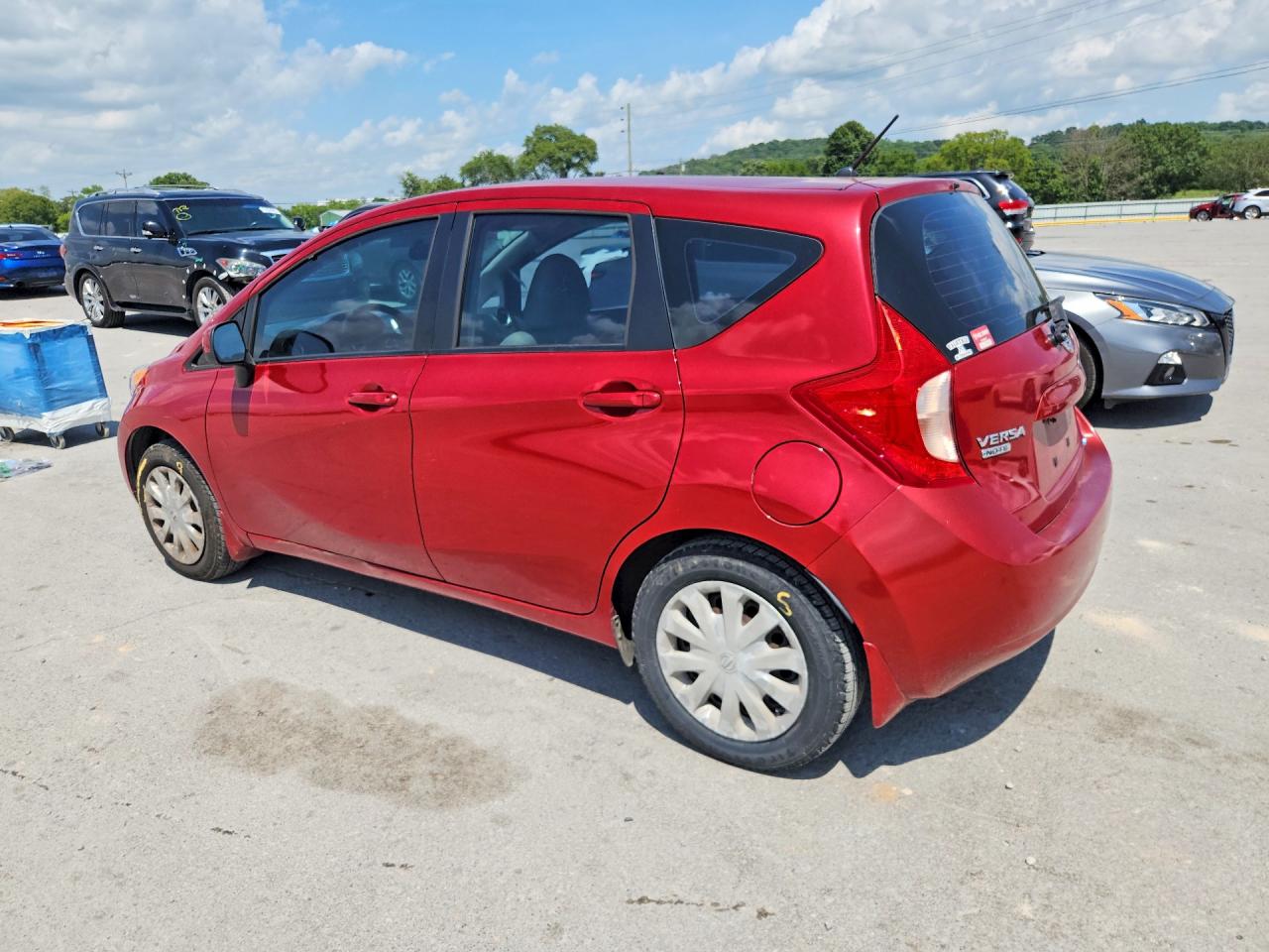 2014 Nissan Versa Note Sv Темно-бордовый vin: 3N1CE2CP6EL351513