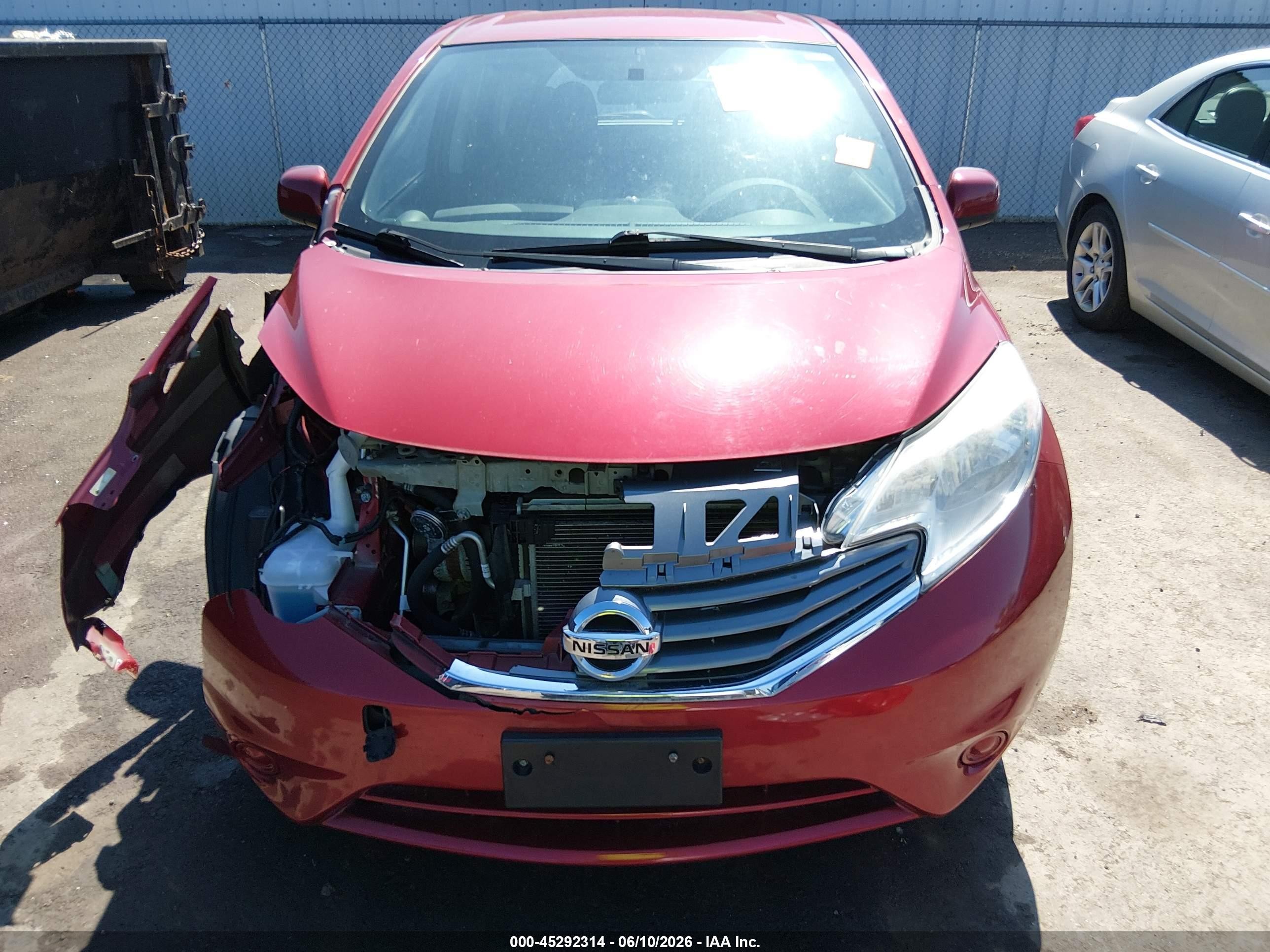 2014 Nissan Versa Note Sv Red vin: 3N1CE2CP6EL351544