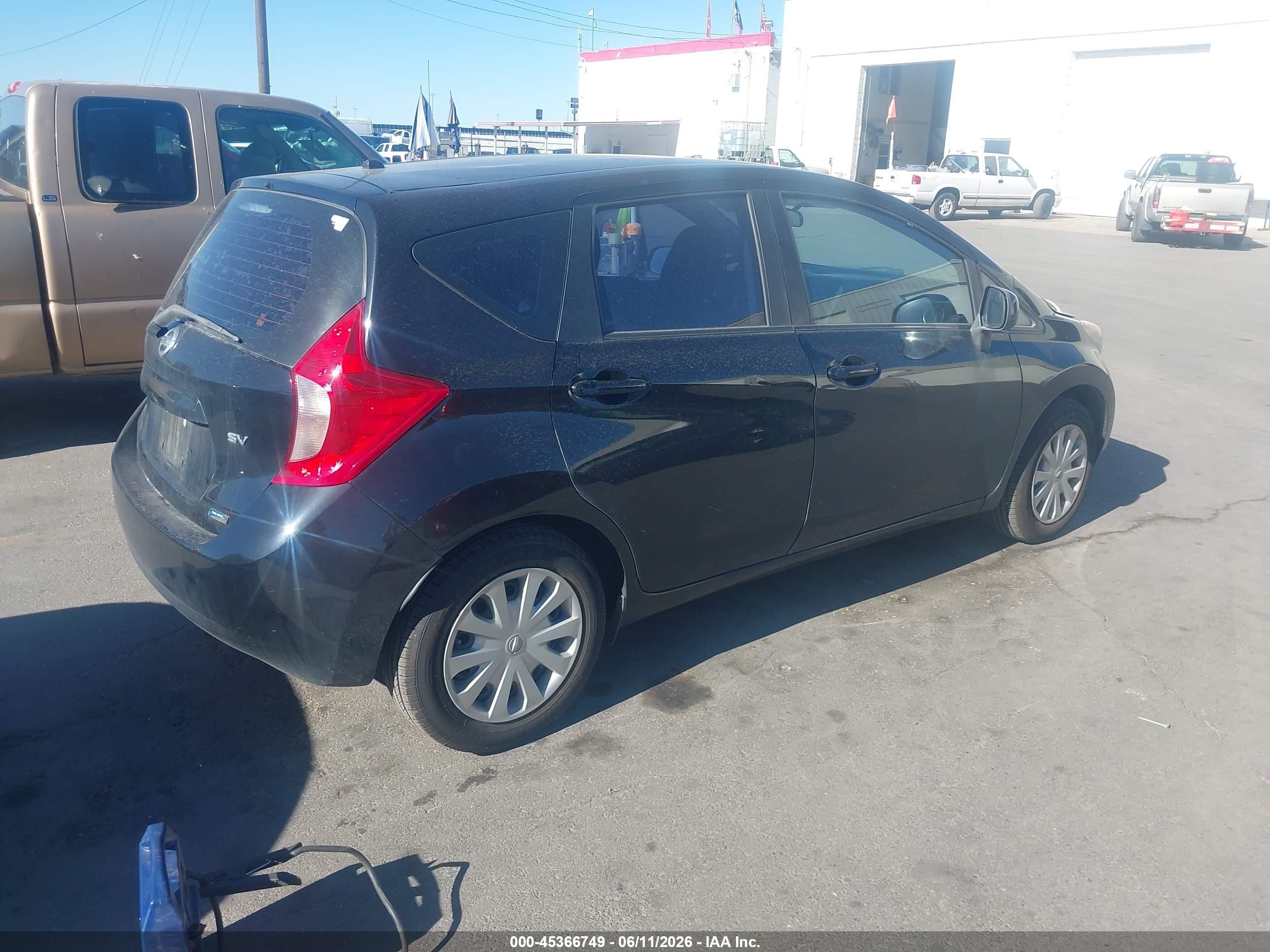 2014 Nissan Versa Note Sv Серый vin: 3N1CE2CP6EL352306