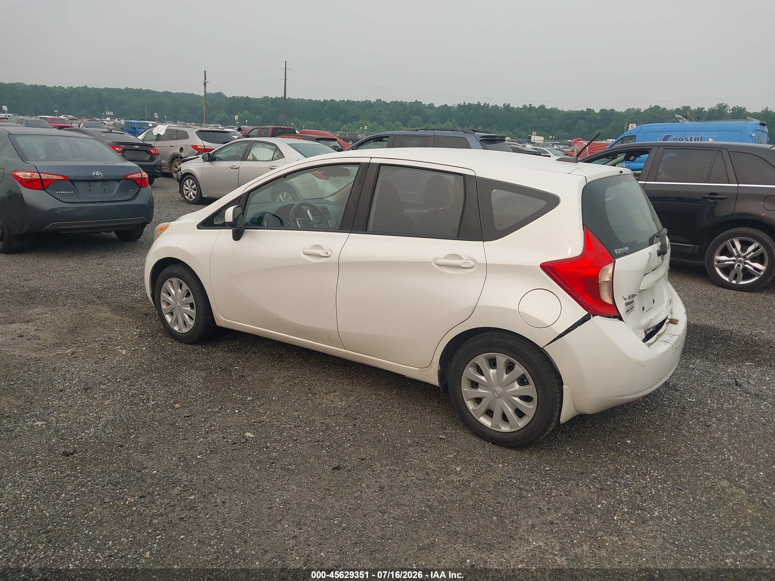 2014 Nissan Versa Note Sv White vin: 3N1CE2CP6EL358638