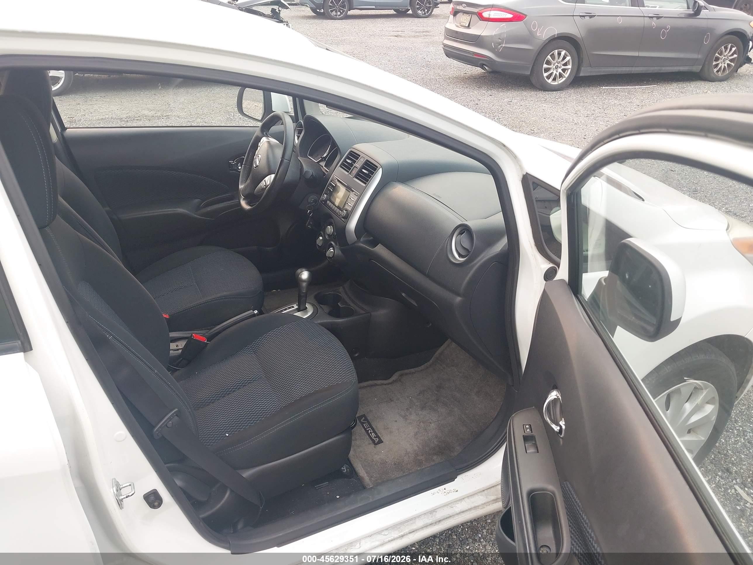 2014 Nissan Versa Note Sv White vin: 3N1CE2CP6EL358638