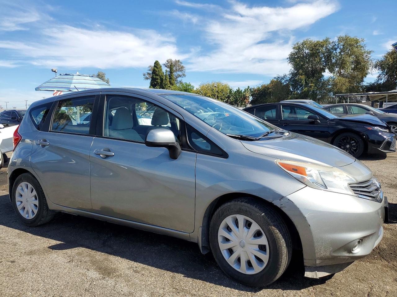 2014 Nissan Versa Note S Gray vin: 3N1CE2CP6EL365105