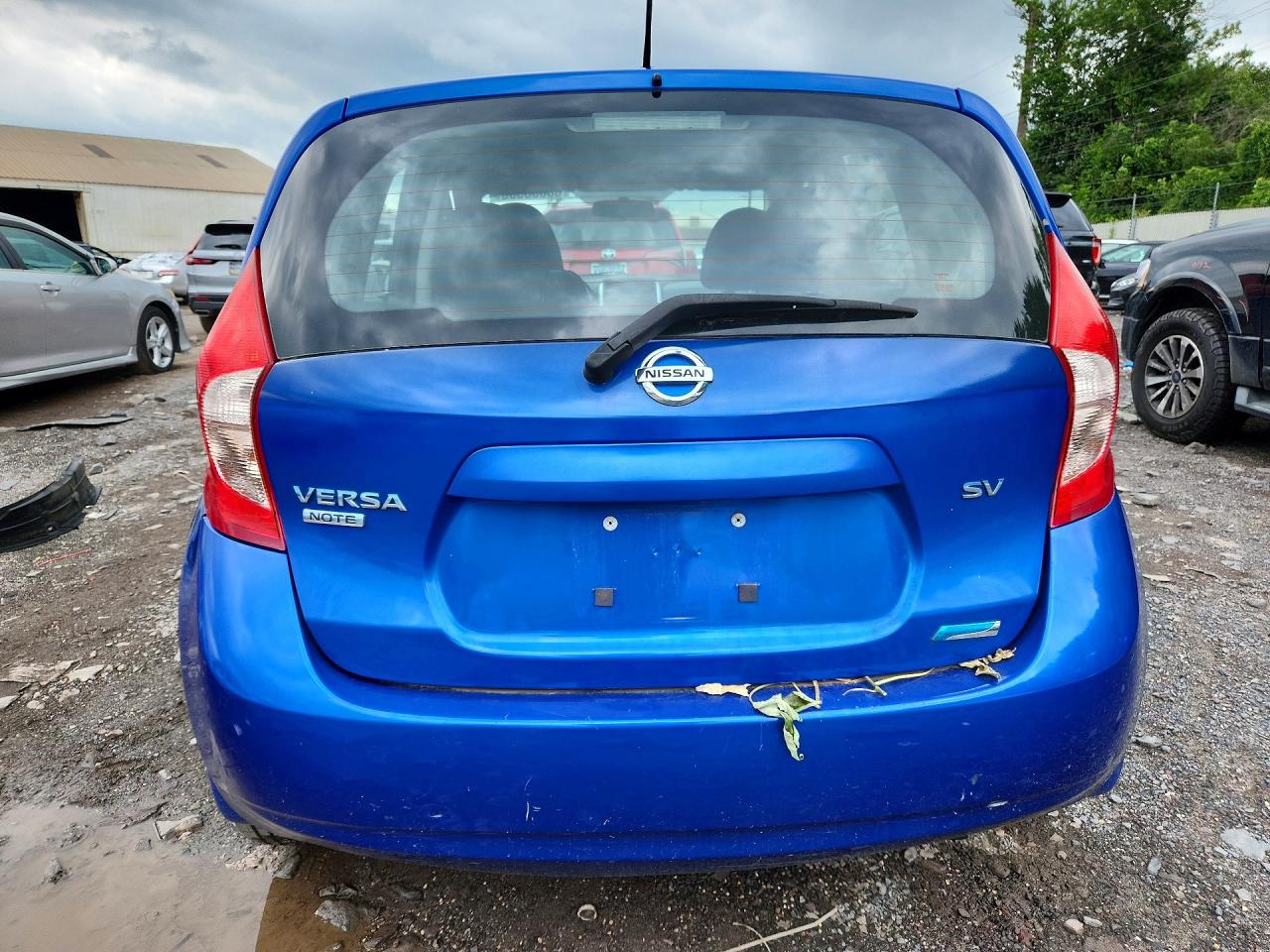 2014 Nissan Versa Note Sv Синий vin: 3N1CE2CP6EL366285