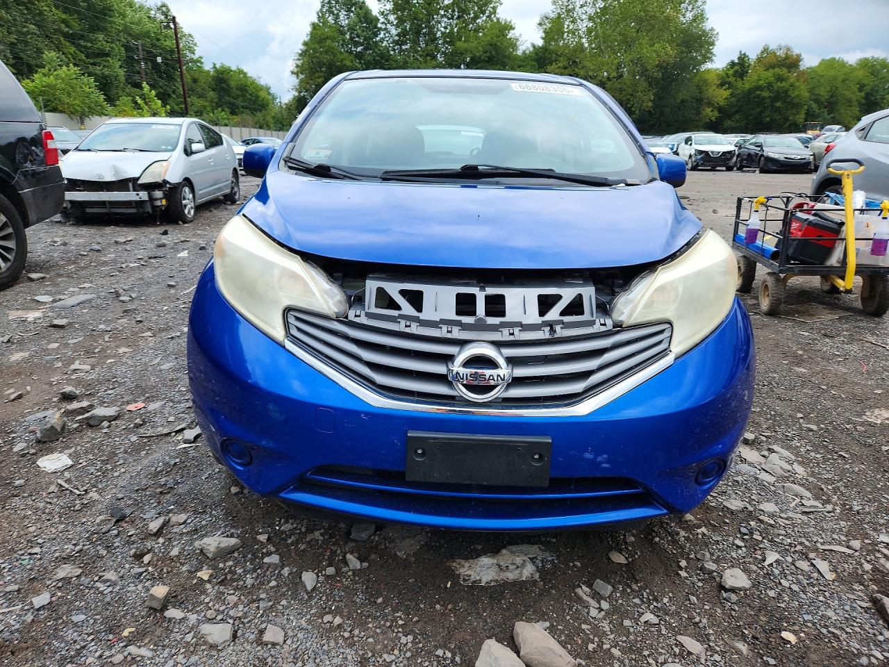 2014 Nissan Versa Note Sv Синий vin: 3N1CE2CP6EL366285