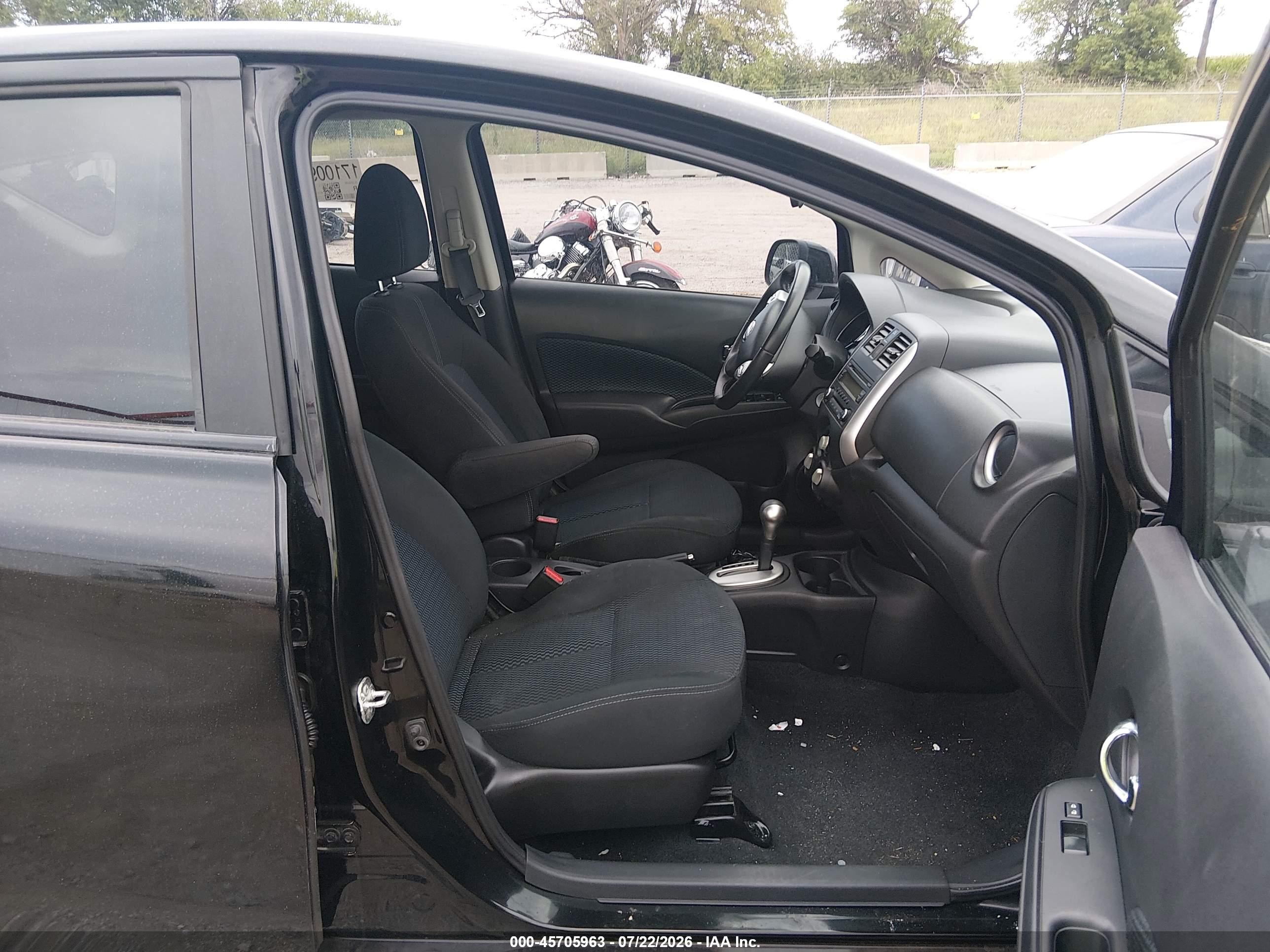 2014 Nissan Versa Note Sv Black vin: 3N1CE2CP6EL373236