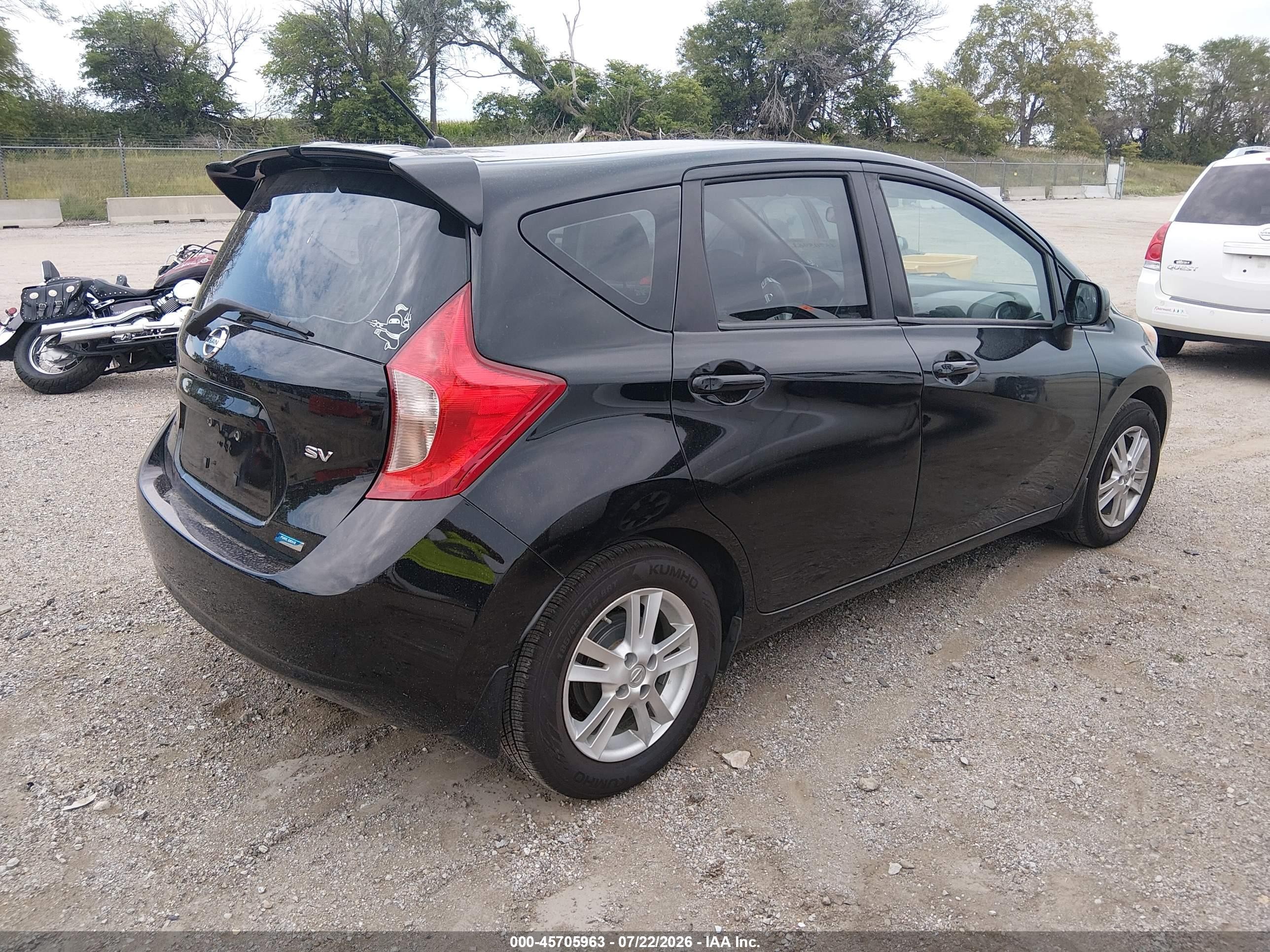 2014 Nissan Versa Note Sv Black vin: 3N1CE2CP6EL373236