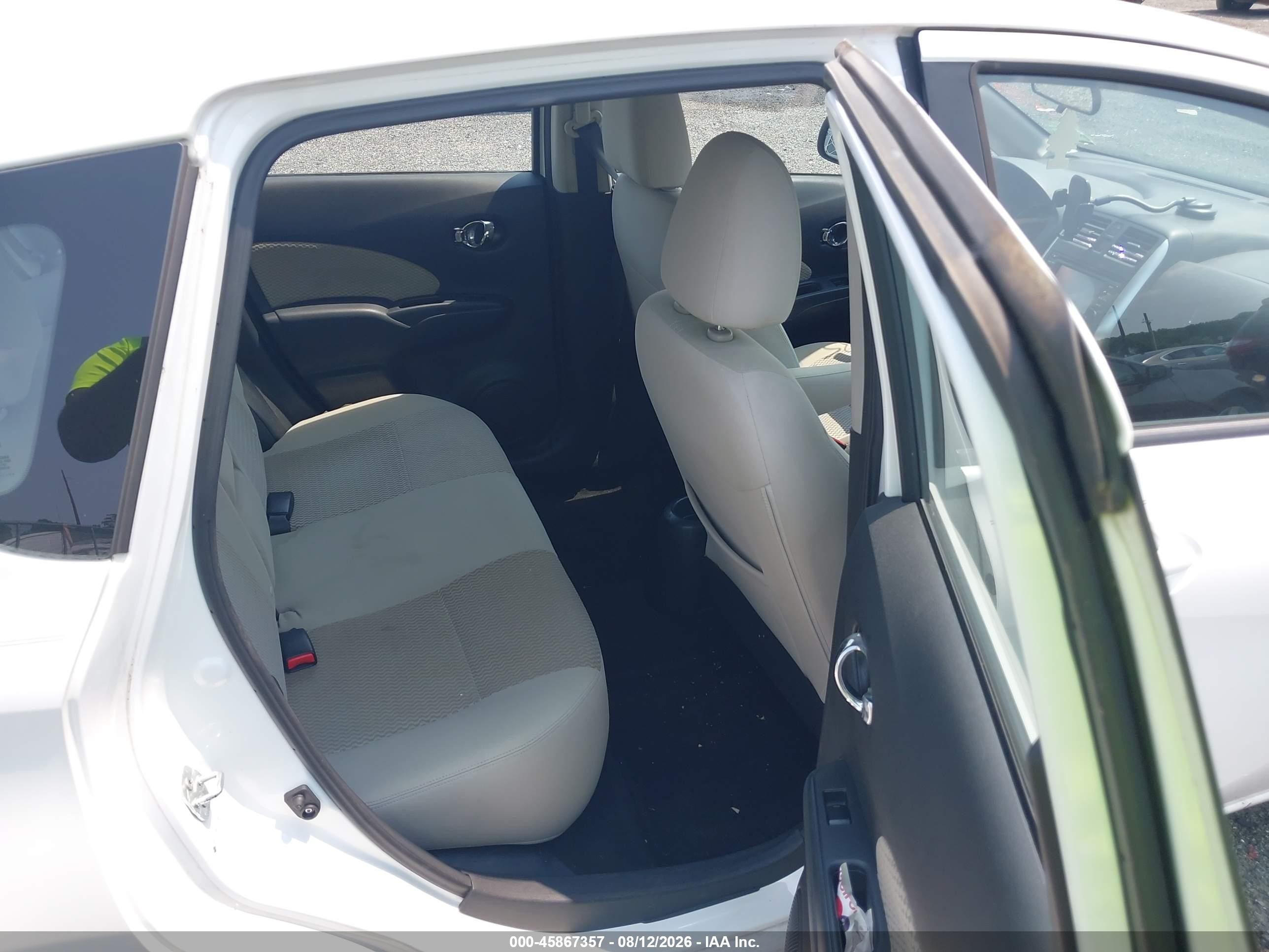 2014 Nissan Versa Note Sv White vin: 3N1CE2CP6EL374113