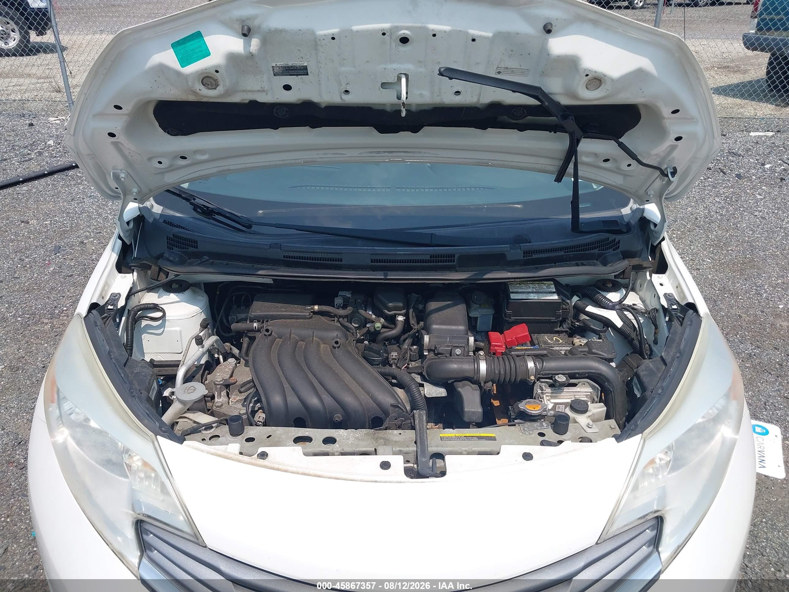 2014 Nissan Versa Note Sv White vin: 3N1CE2CP6EL374113