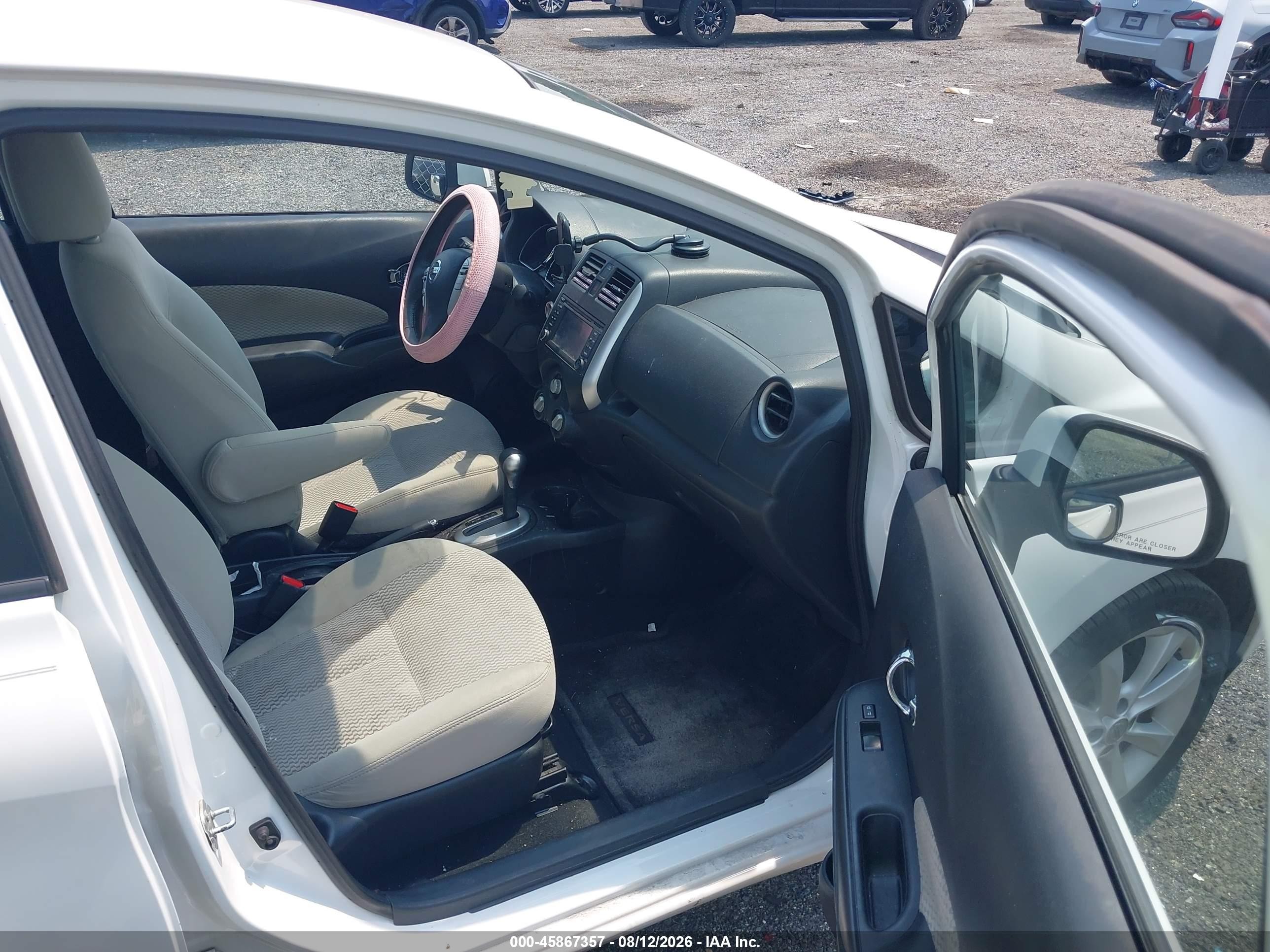 2014 Nissan Versa Note Sv White vin: 3N1CE2CP6EL374113