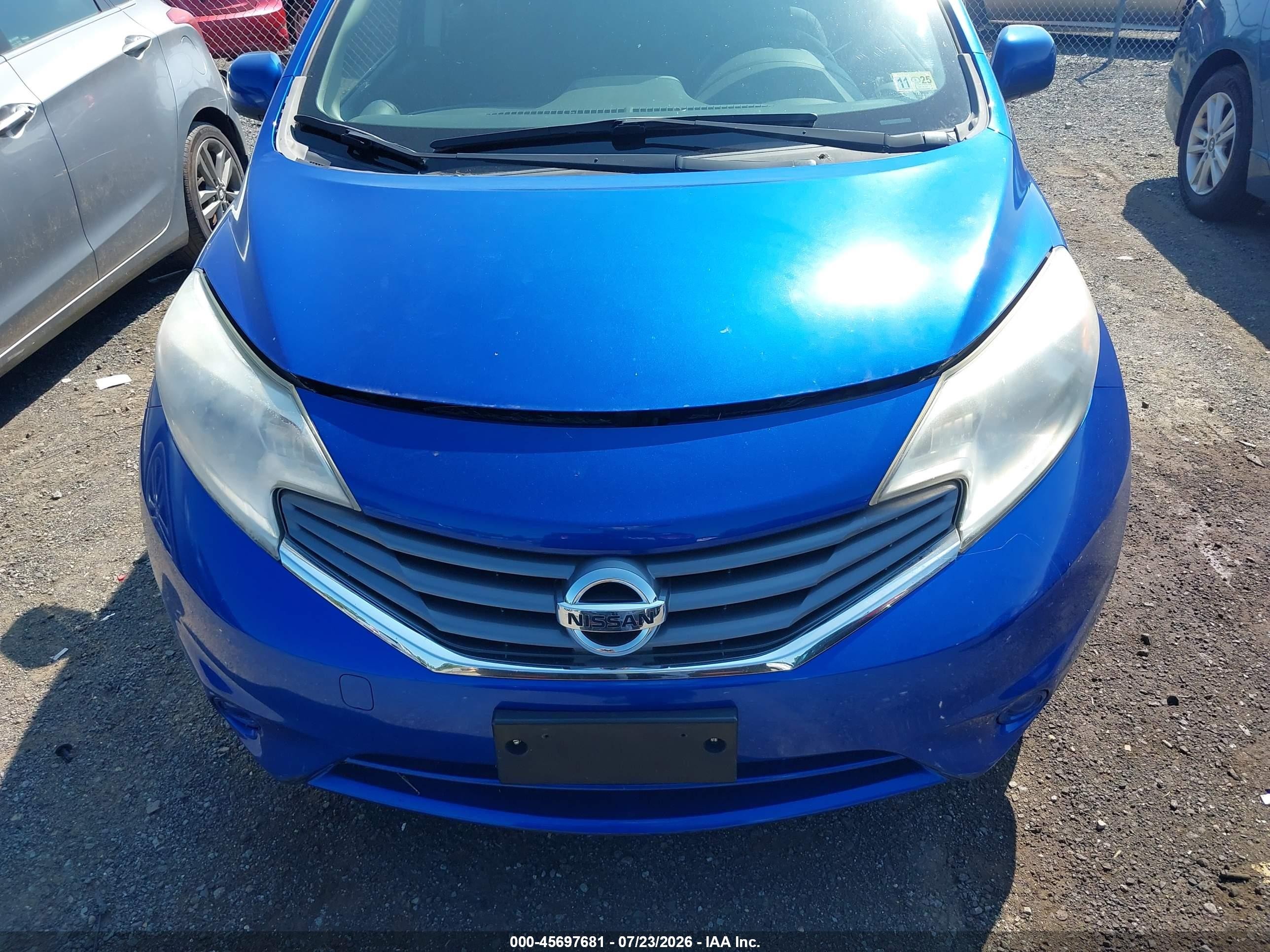 2014 Nissan Versa Note Sv Blue vin: 3N1CE2CP6EL380087